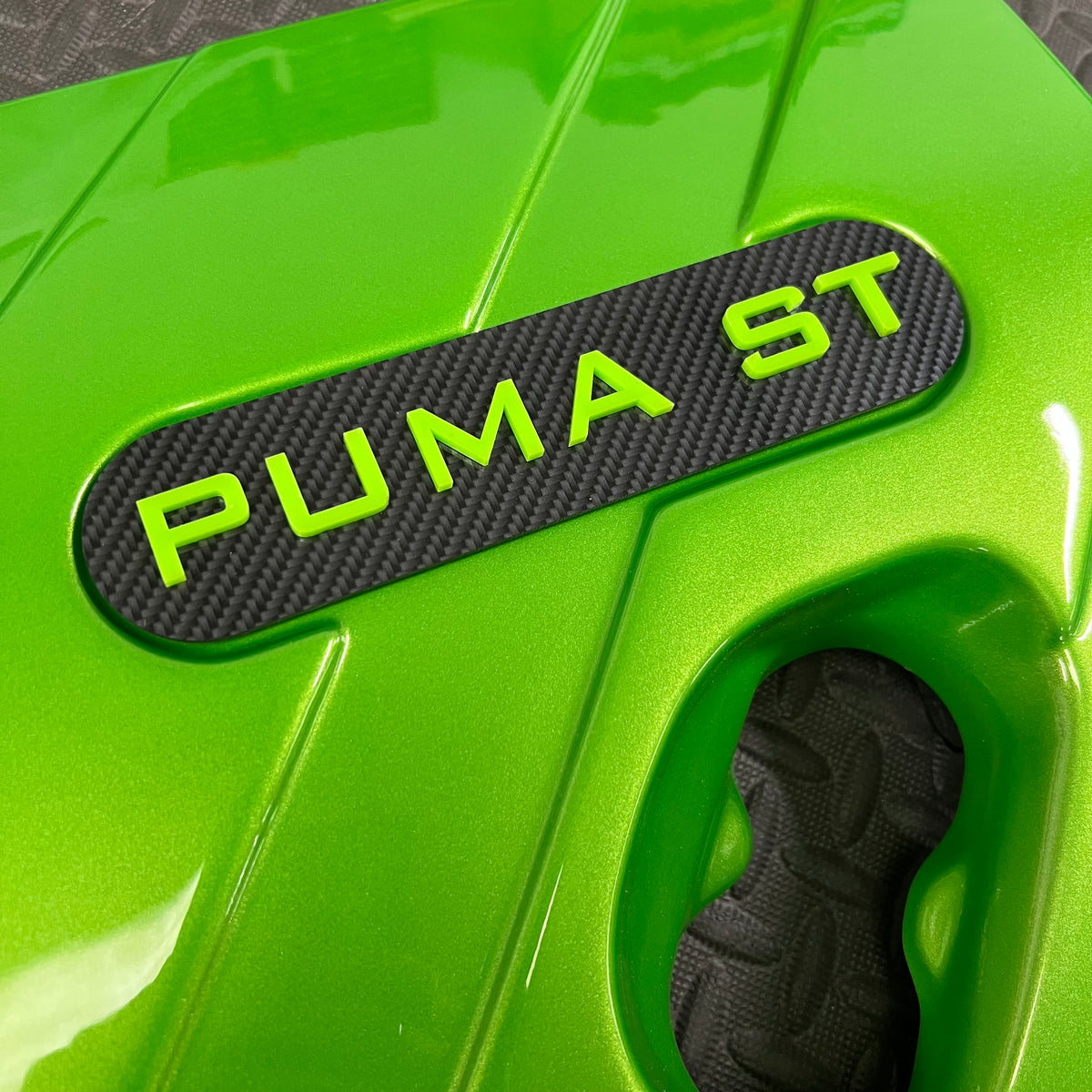 Custom Engine Cover Badge Plates (4D Acrylic)
