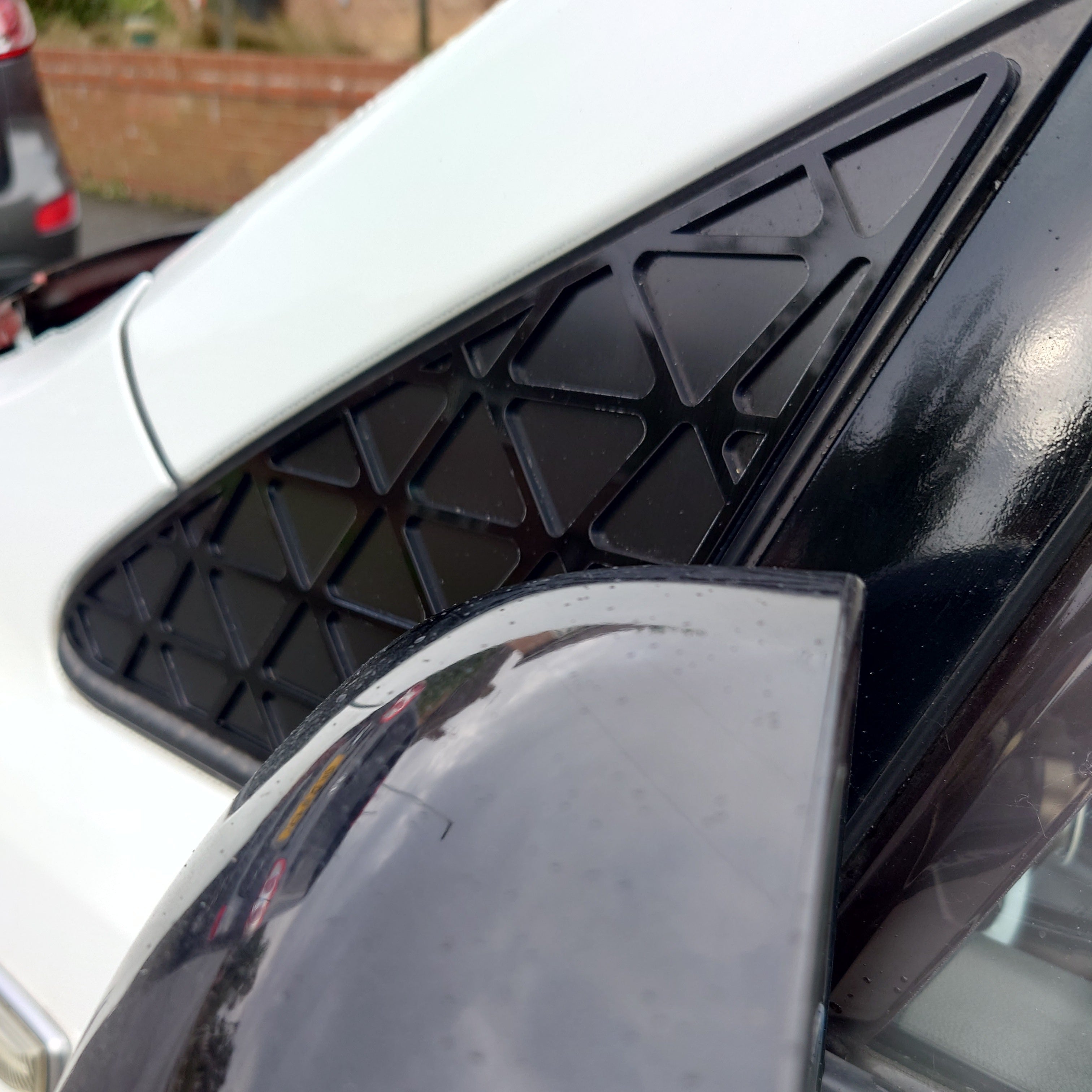 Vauxhall / Opel Corsa D / E (inc VXR OPC) Front Quarter Window Inserts (Pair)