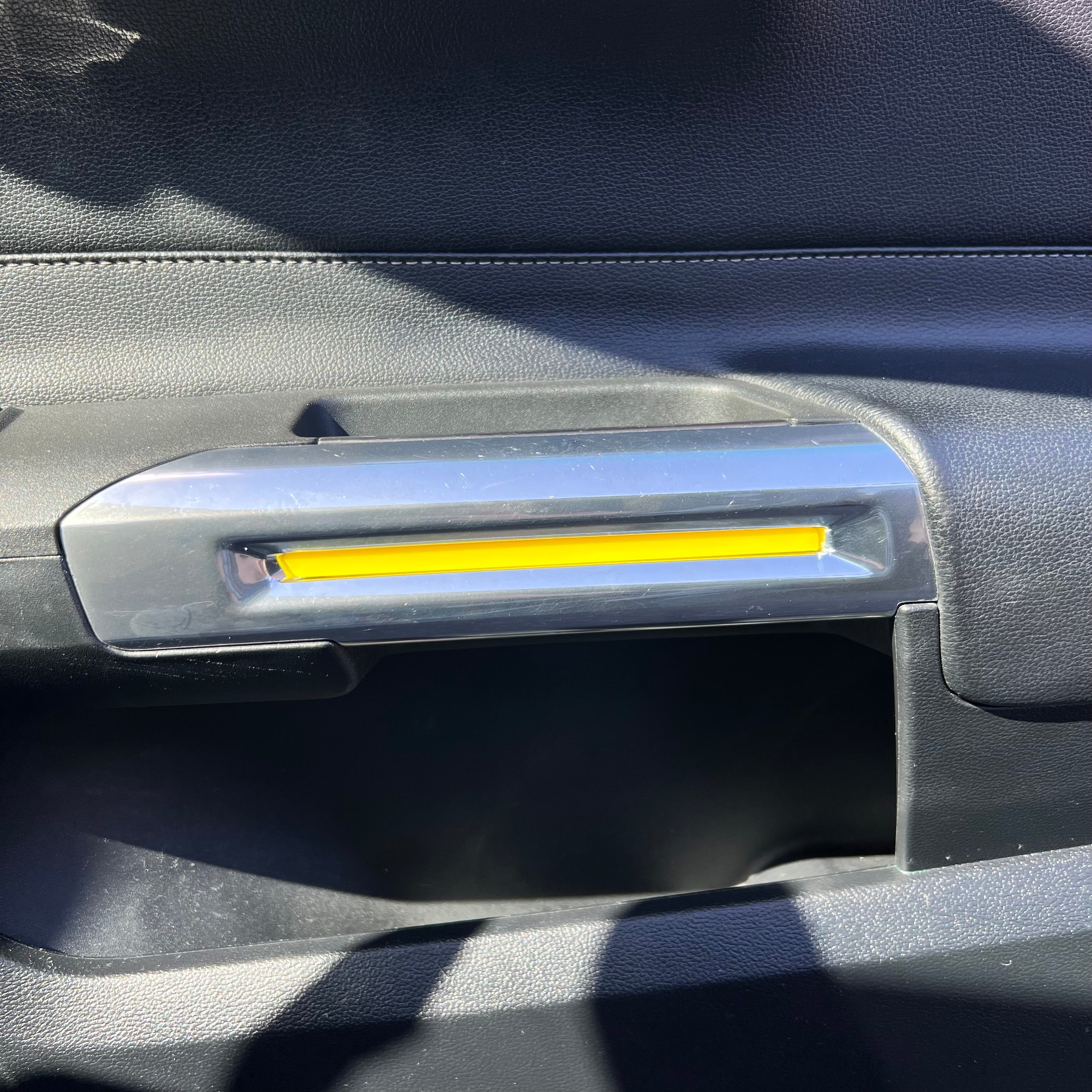 Mustang (6th Generation) Interior Door Handle Trim Inserts (Pair)