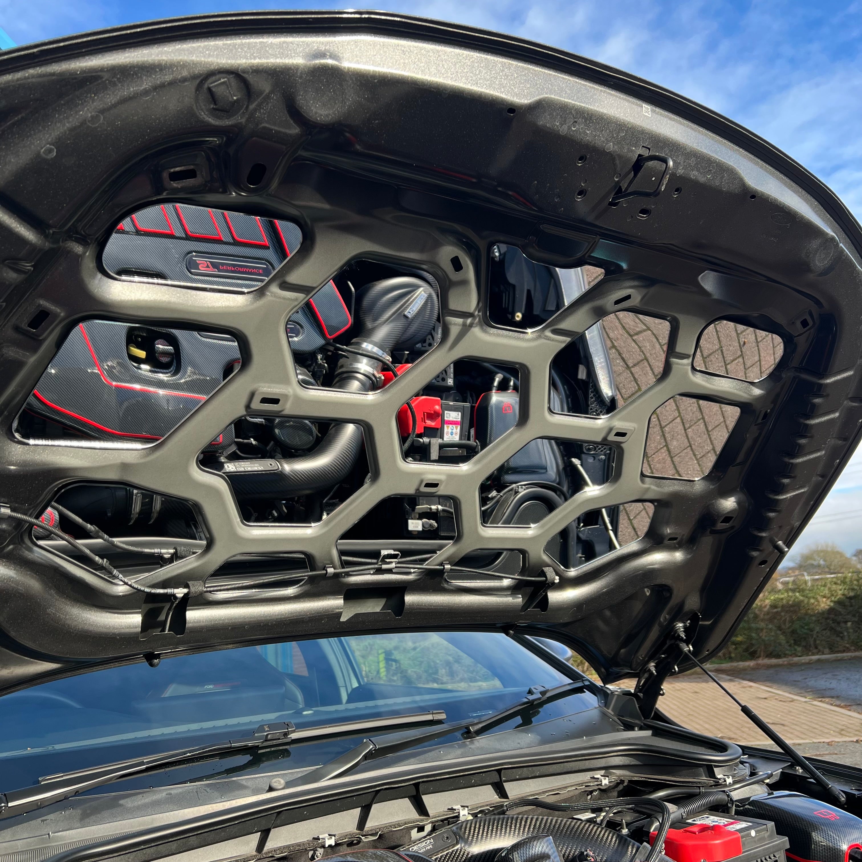 Proform Under Bonnet Panels / Plates - Mk4.5 Focus