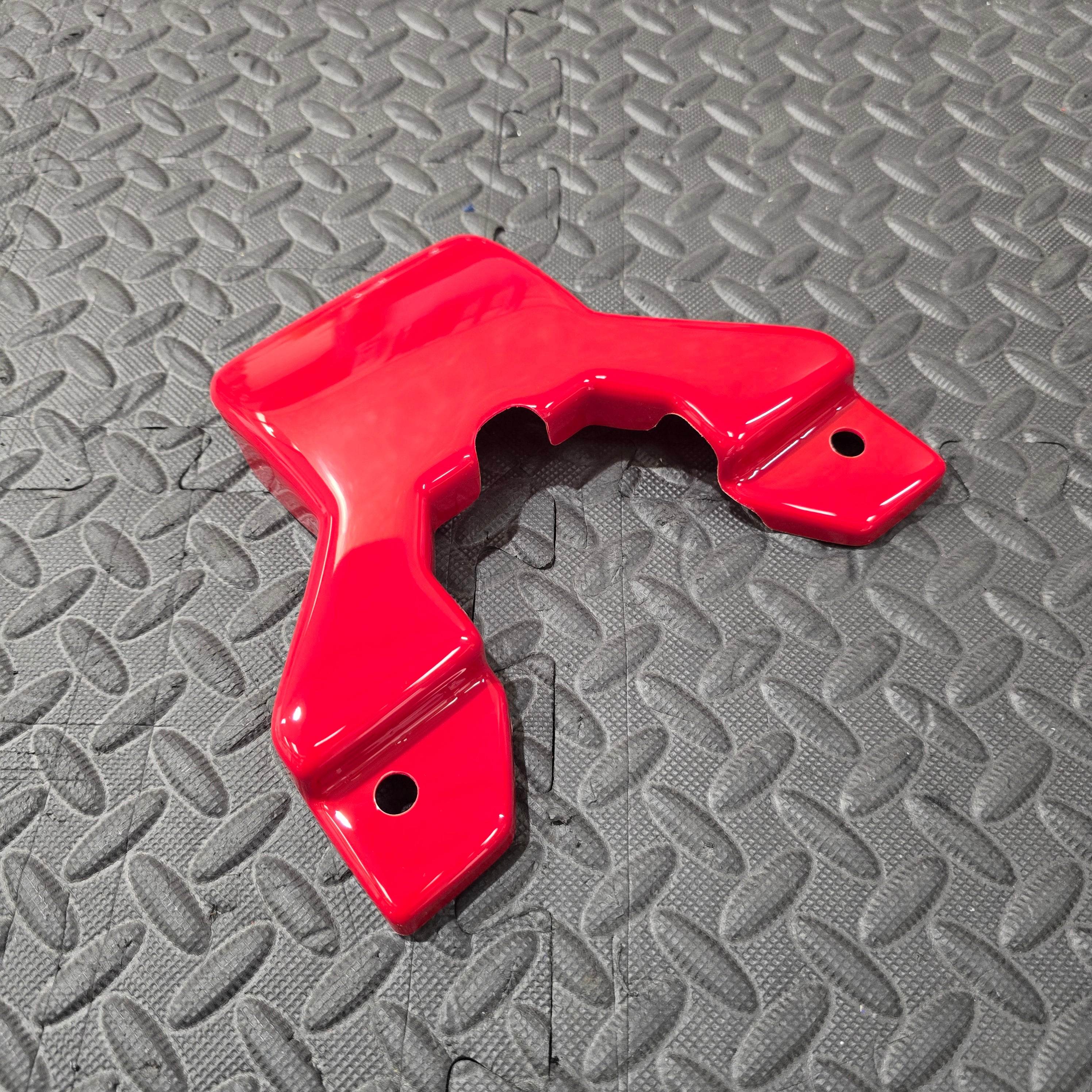 Proform Bonnet Catch Plate Cover - MK7.5 Fiesta - Gloss Red Plastic