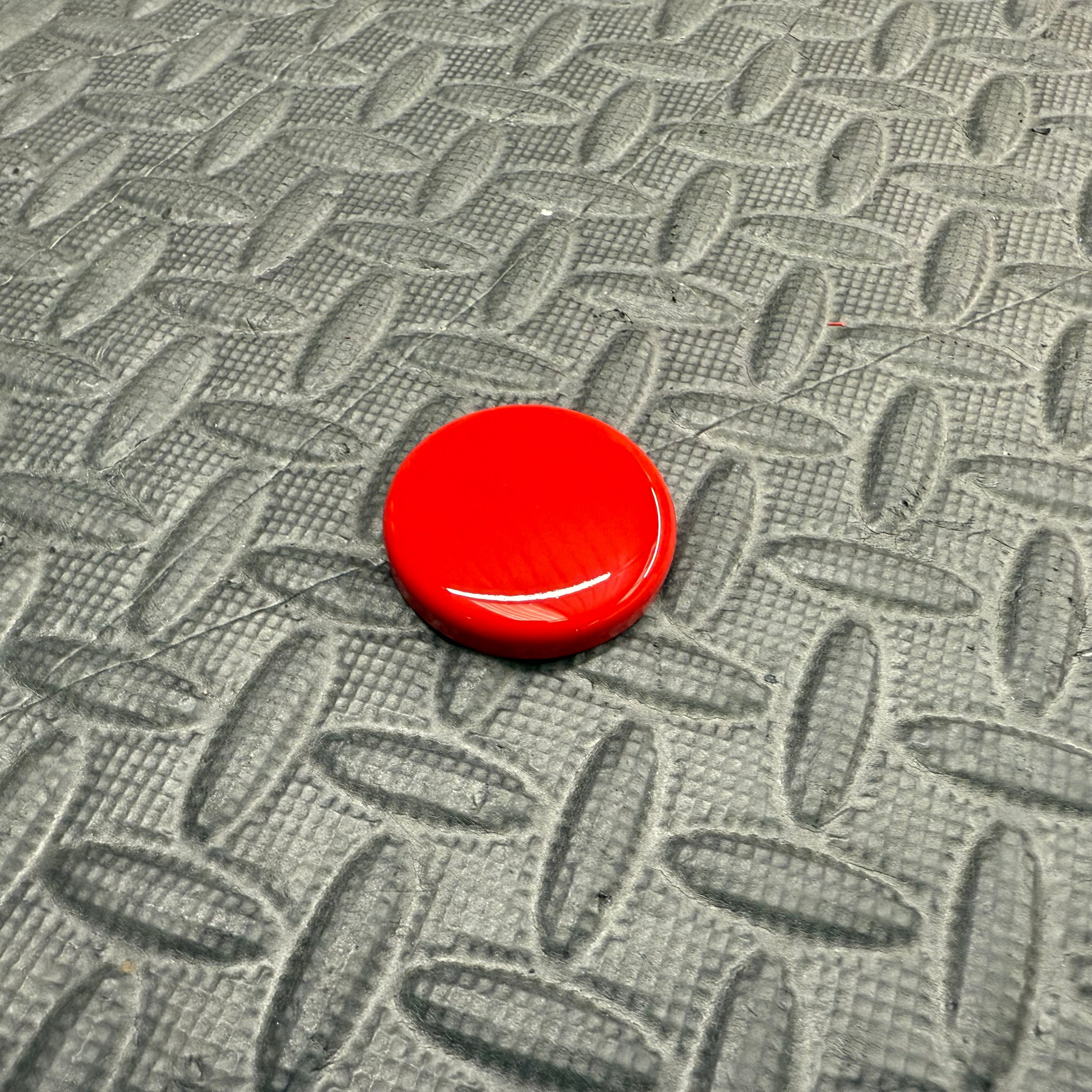 Proform Mk6 Fiesta Boot Lock Cover - Painted Colorado Red - No Key Hole