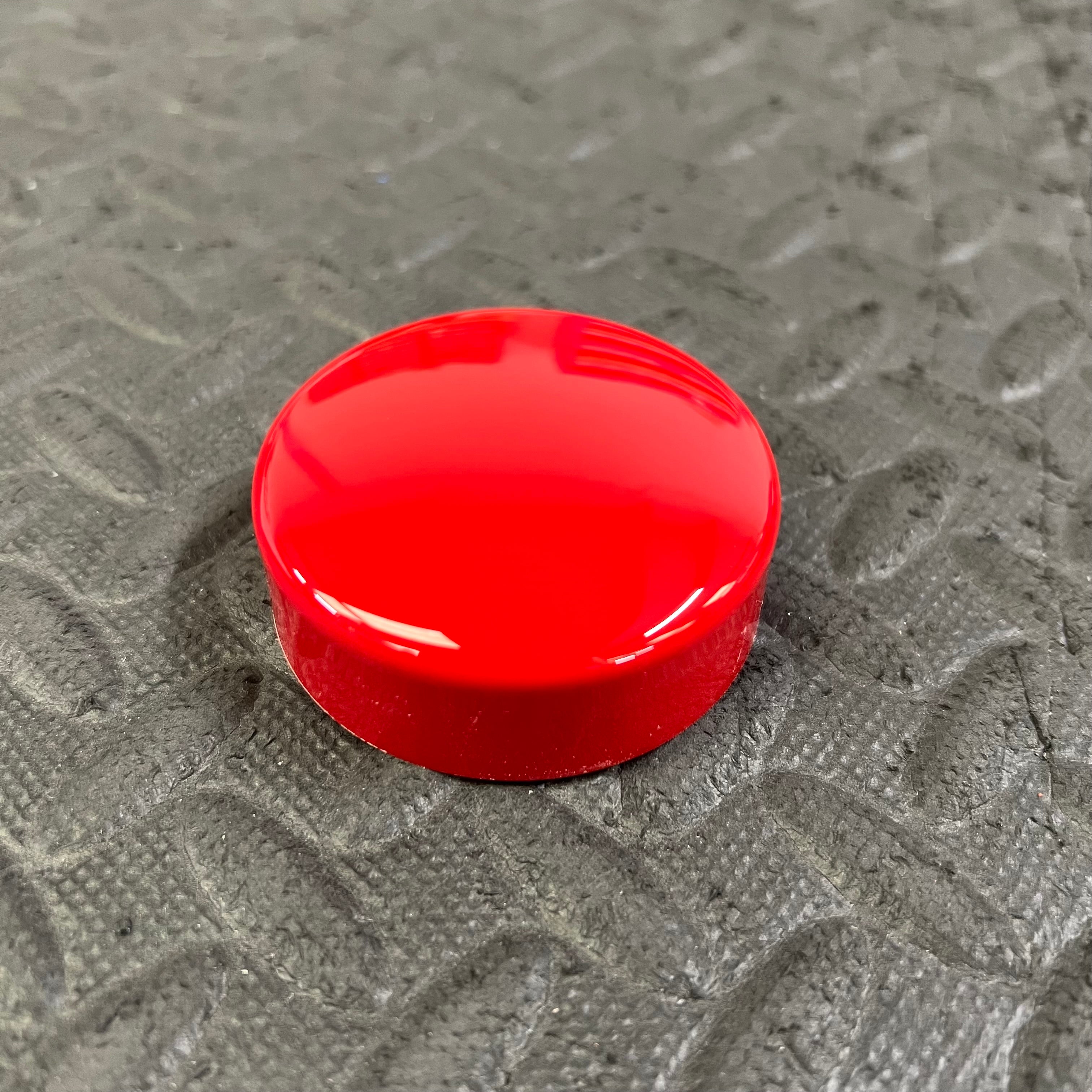 Proform Brake Fluid Cap Cover - Gloss Red Plastic