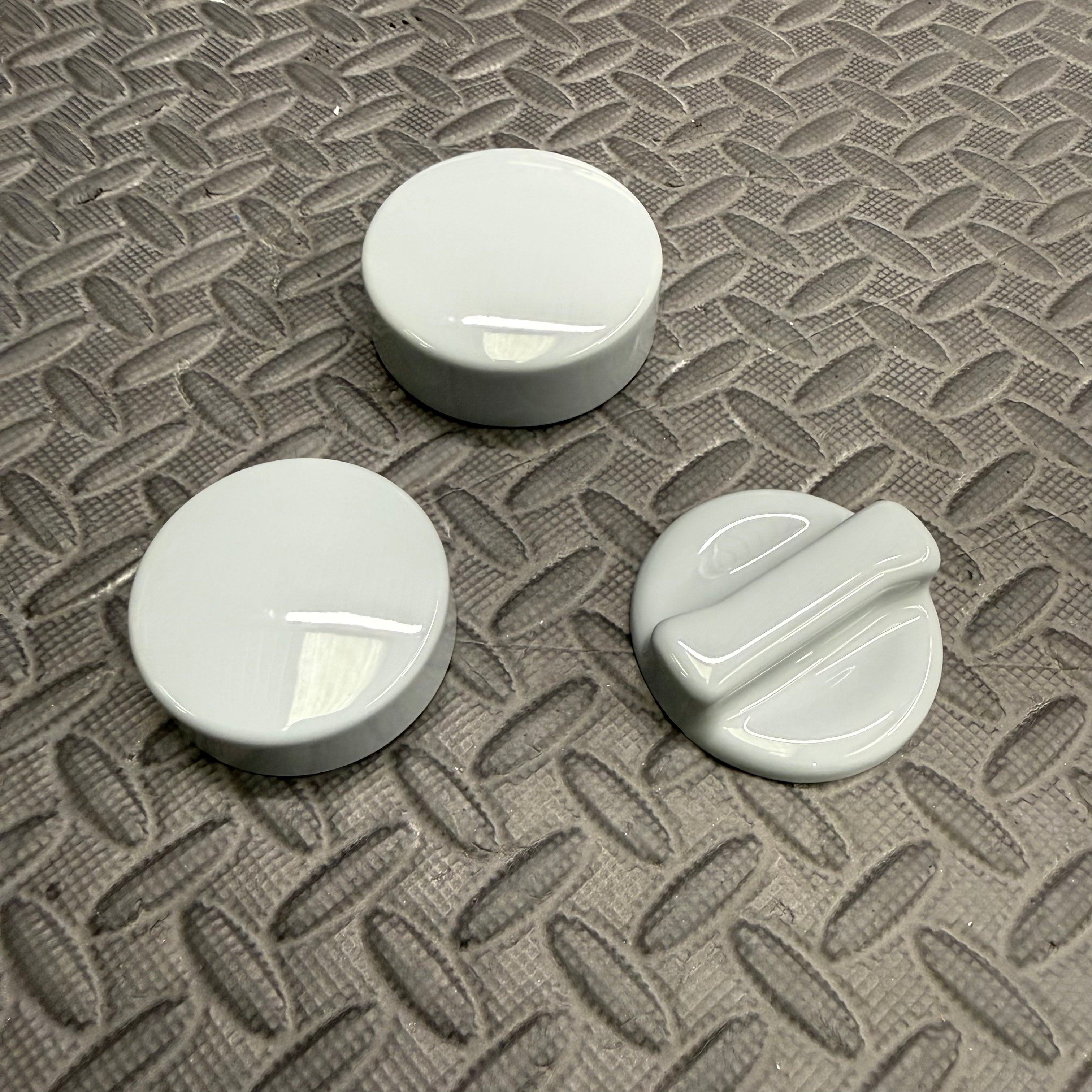 Proform Engine Cap Cover Kit - Various Ford Models - Painted Storm Grey (ST200)