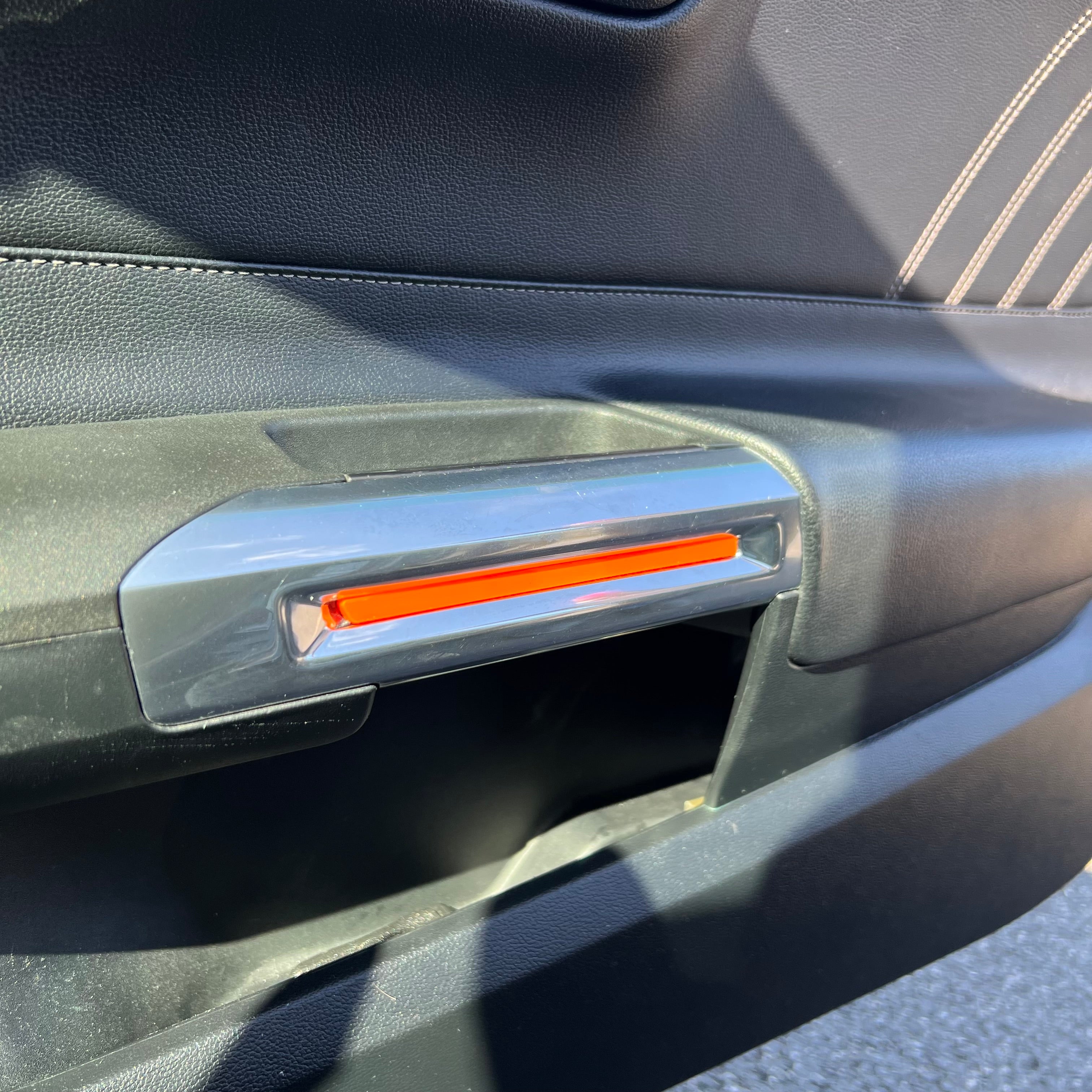 Mustang (6th Generation) Interior Door Handle Trim Inserts (Pair)