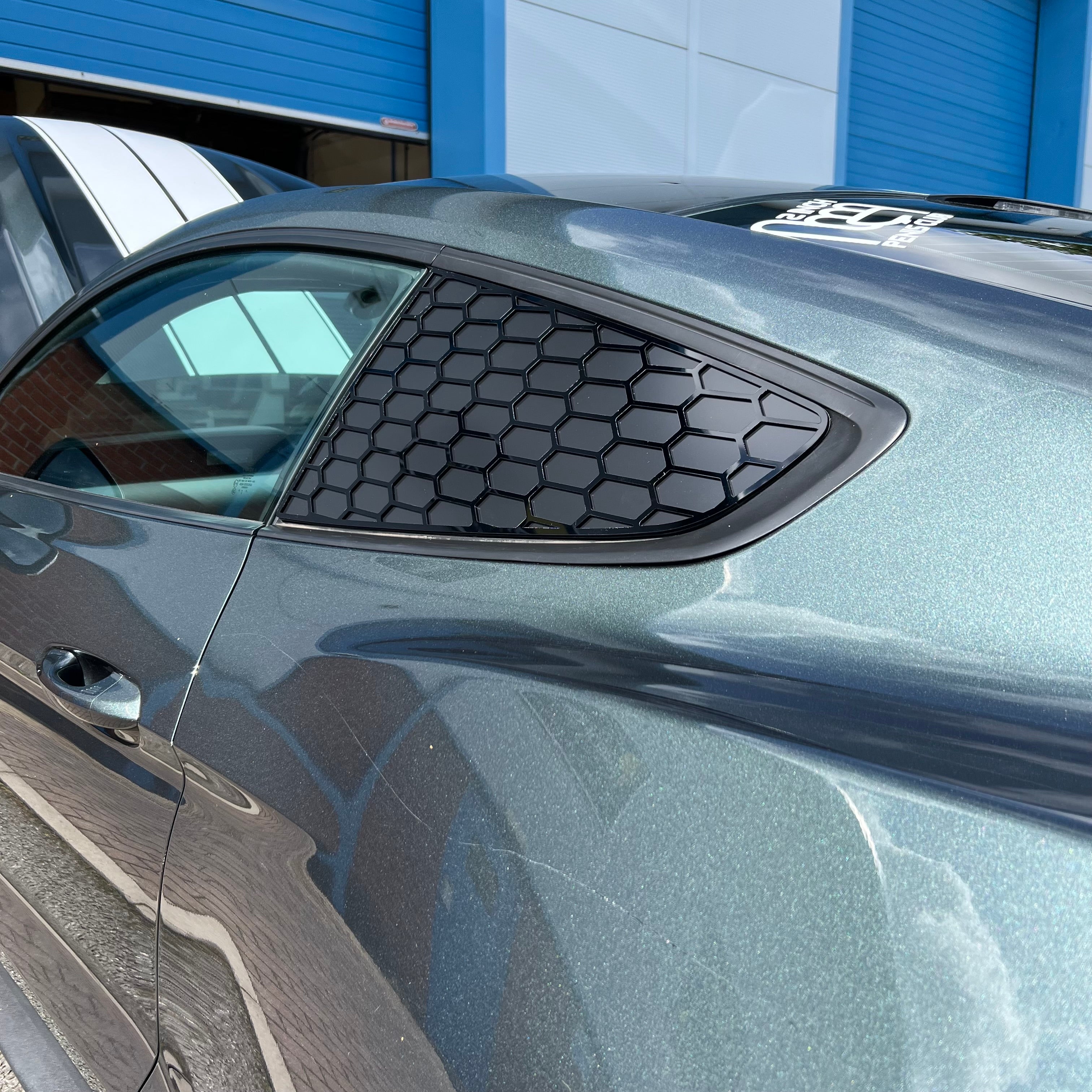 Mustang (6th Generation) Rear Quarter Window Inserts (Pair)