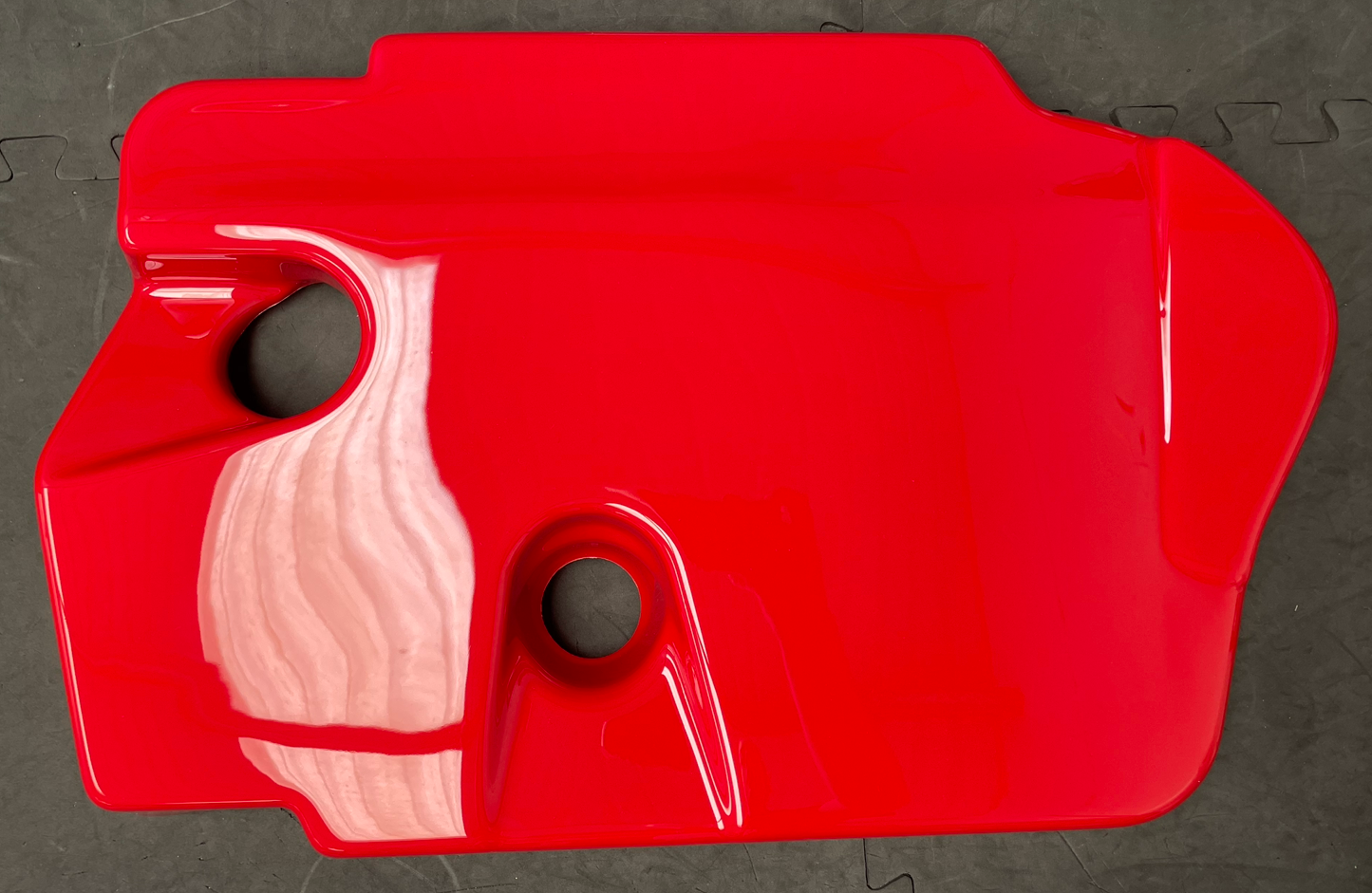 Mk3.5 Focus ST Diesel Engine Cover - Gloss Red Plastic