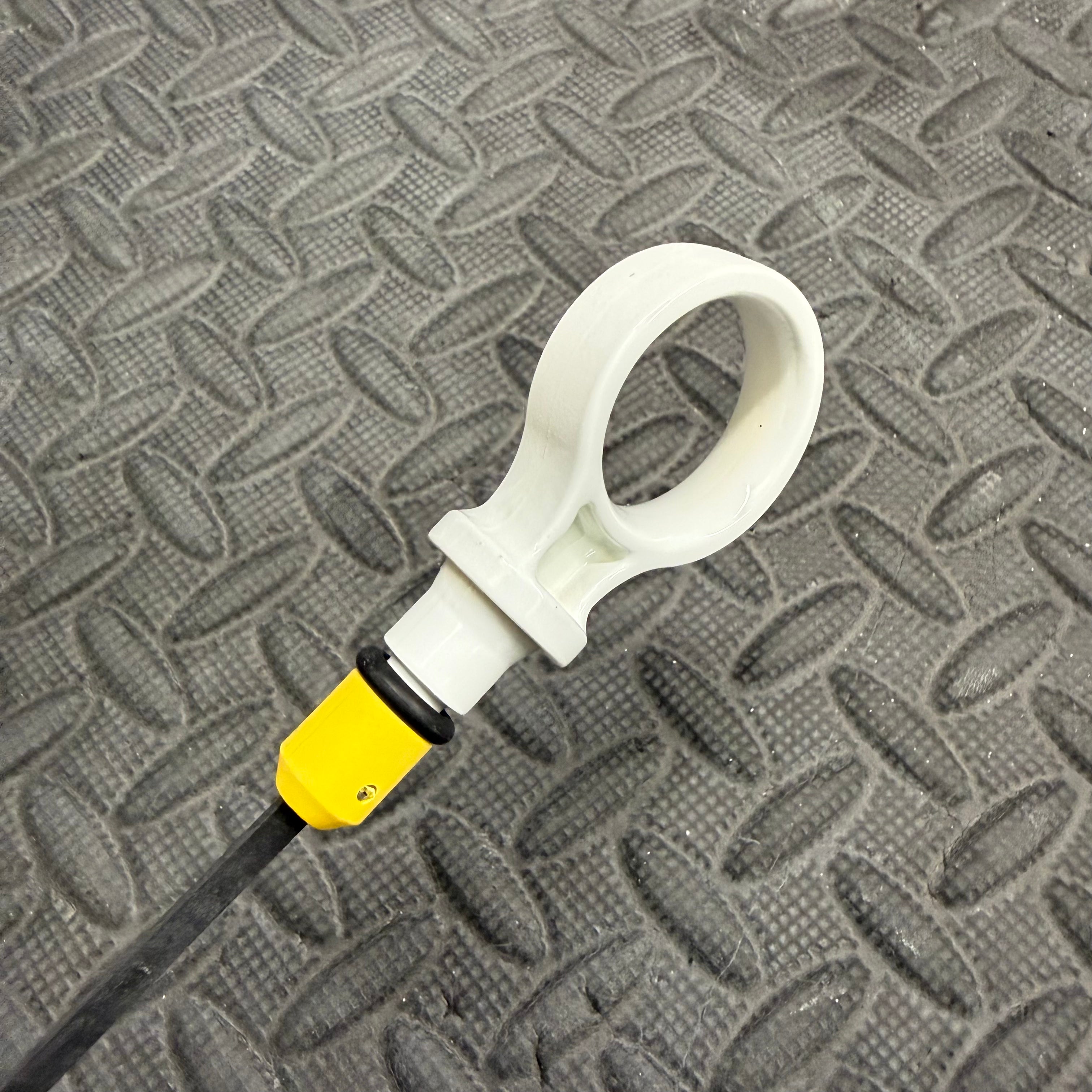 Genuine Ford Dipstick - Mk4/4.5 Focus ST Petrol - Painted Frozen White