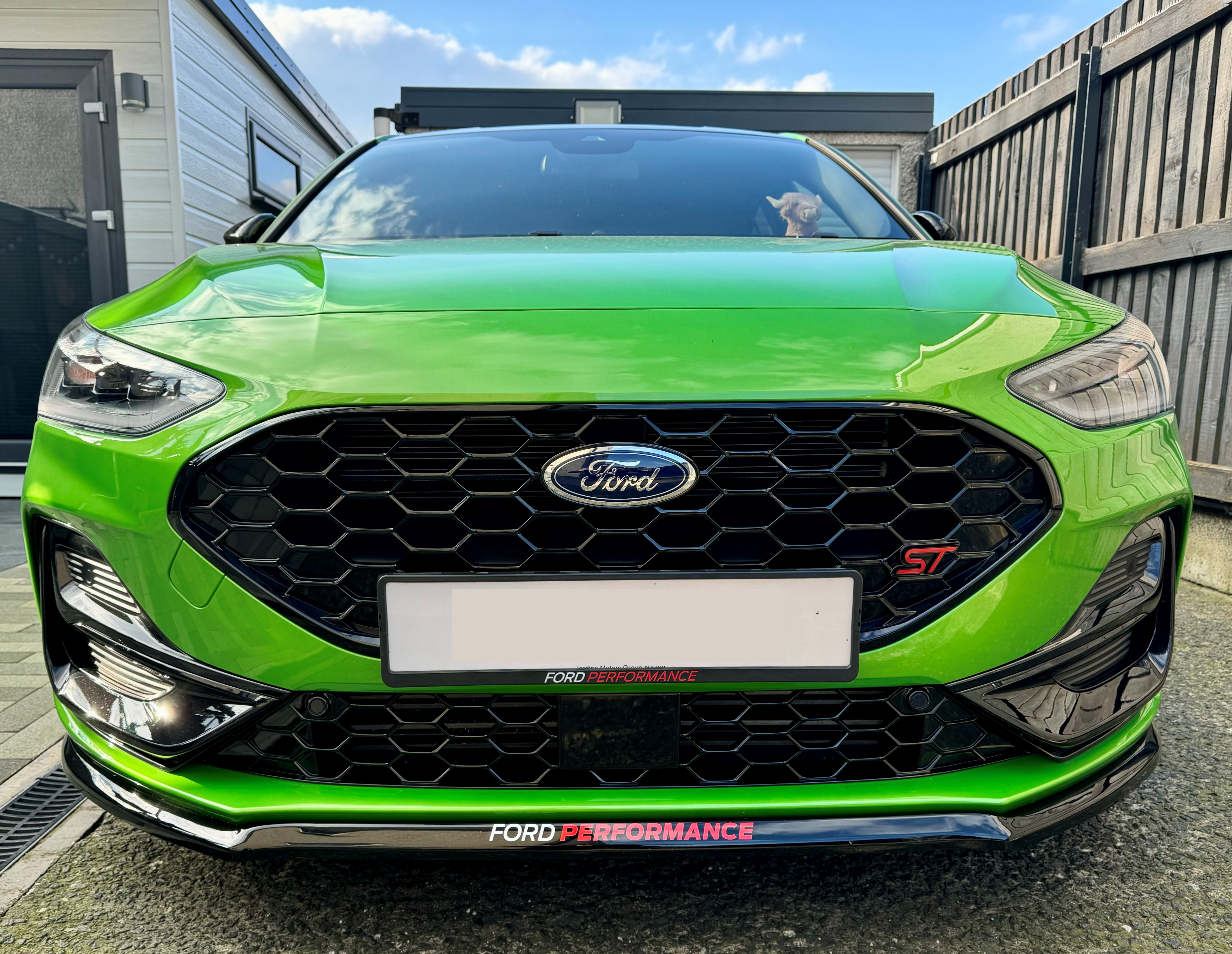 Genuine Ford Mk4/4.5 Focus ST Front Lower Grille (Painted)