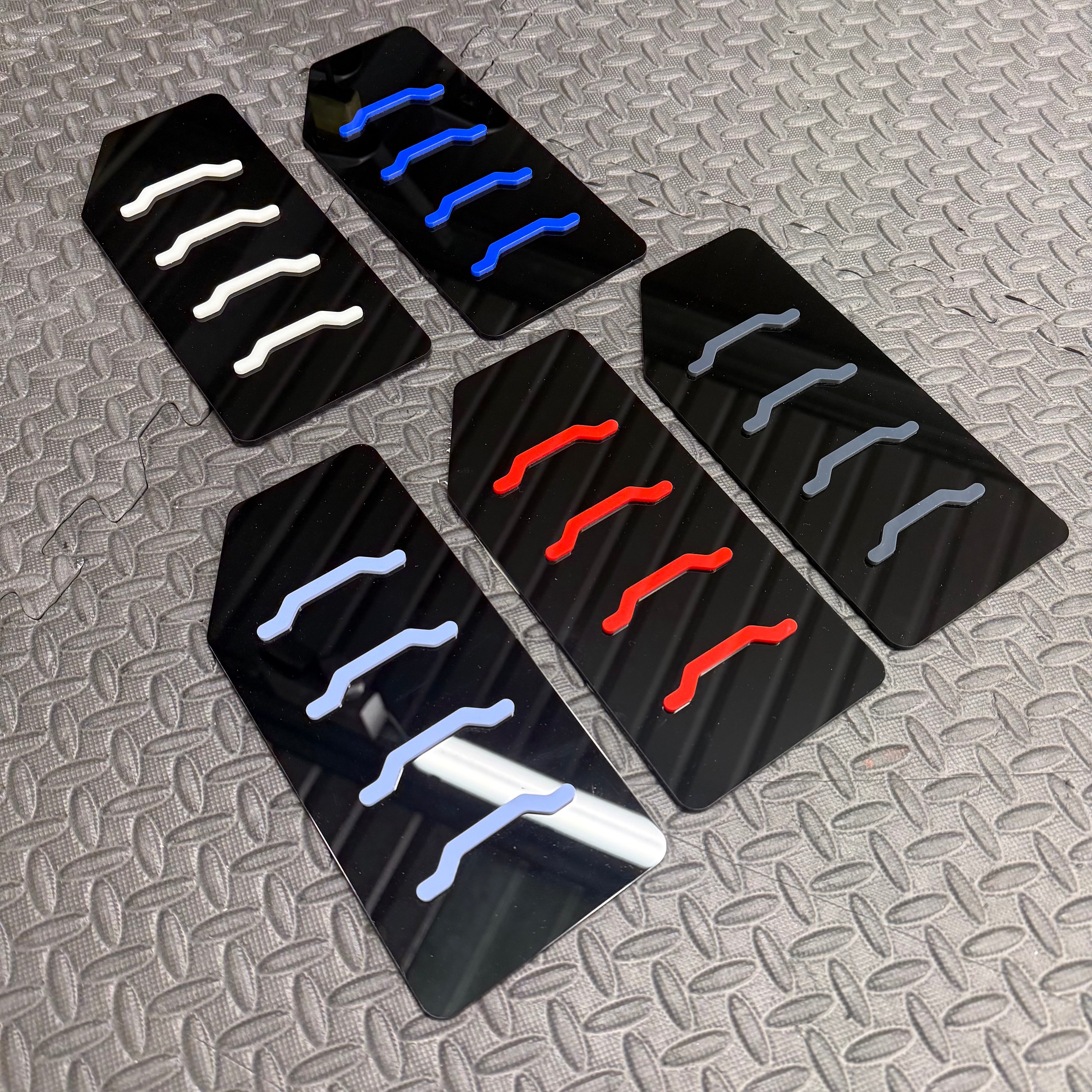 Proform Dead Pedal / Foot Rest Plate - Fits Hyundai i30N - Left Hand Drive - Various Colours