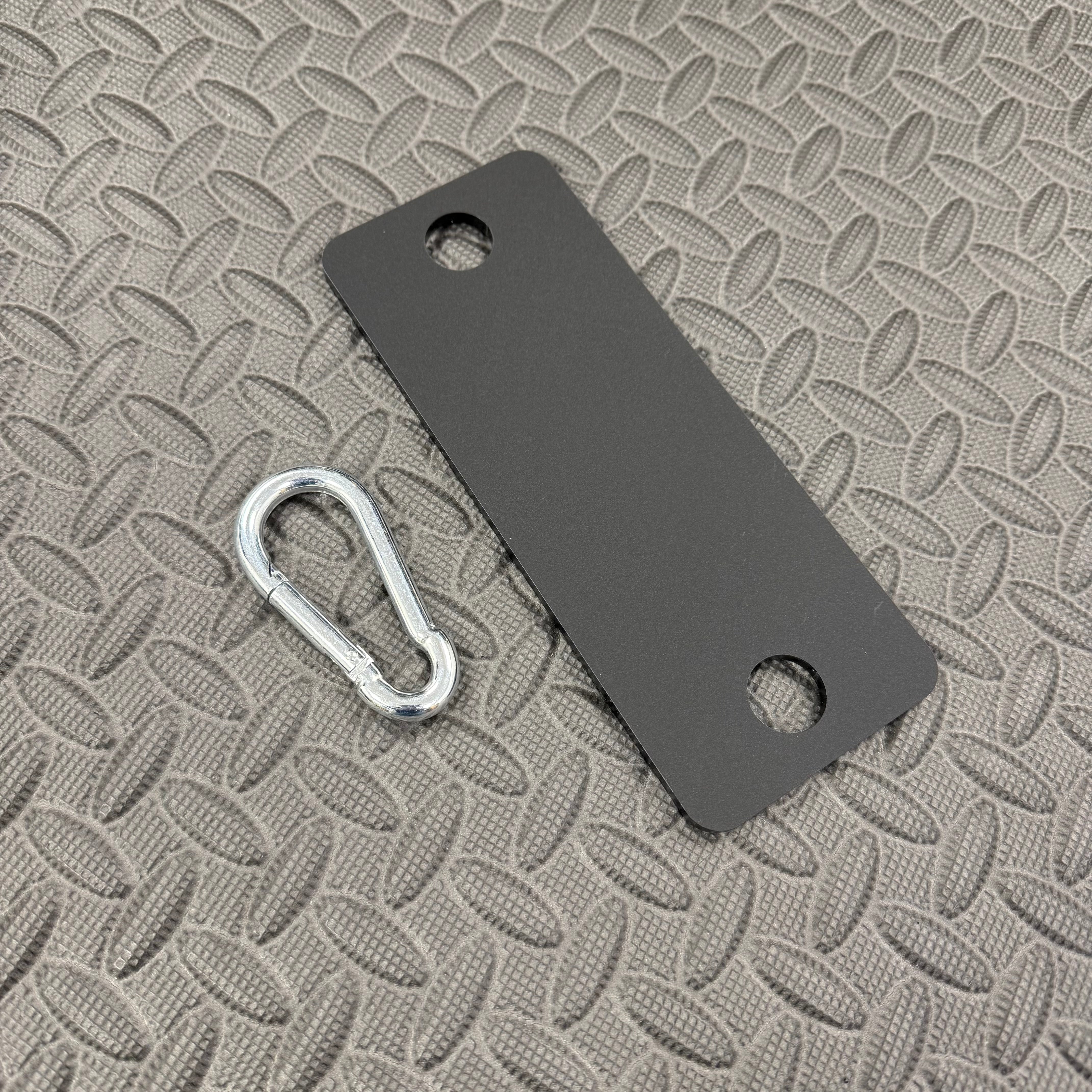 Proform Universal Bonnet Prop Extension Piece, 5mm Satin Acrylic, Large (80x203mm)