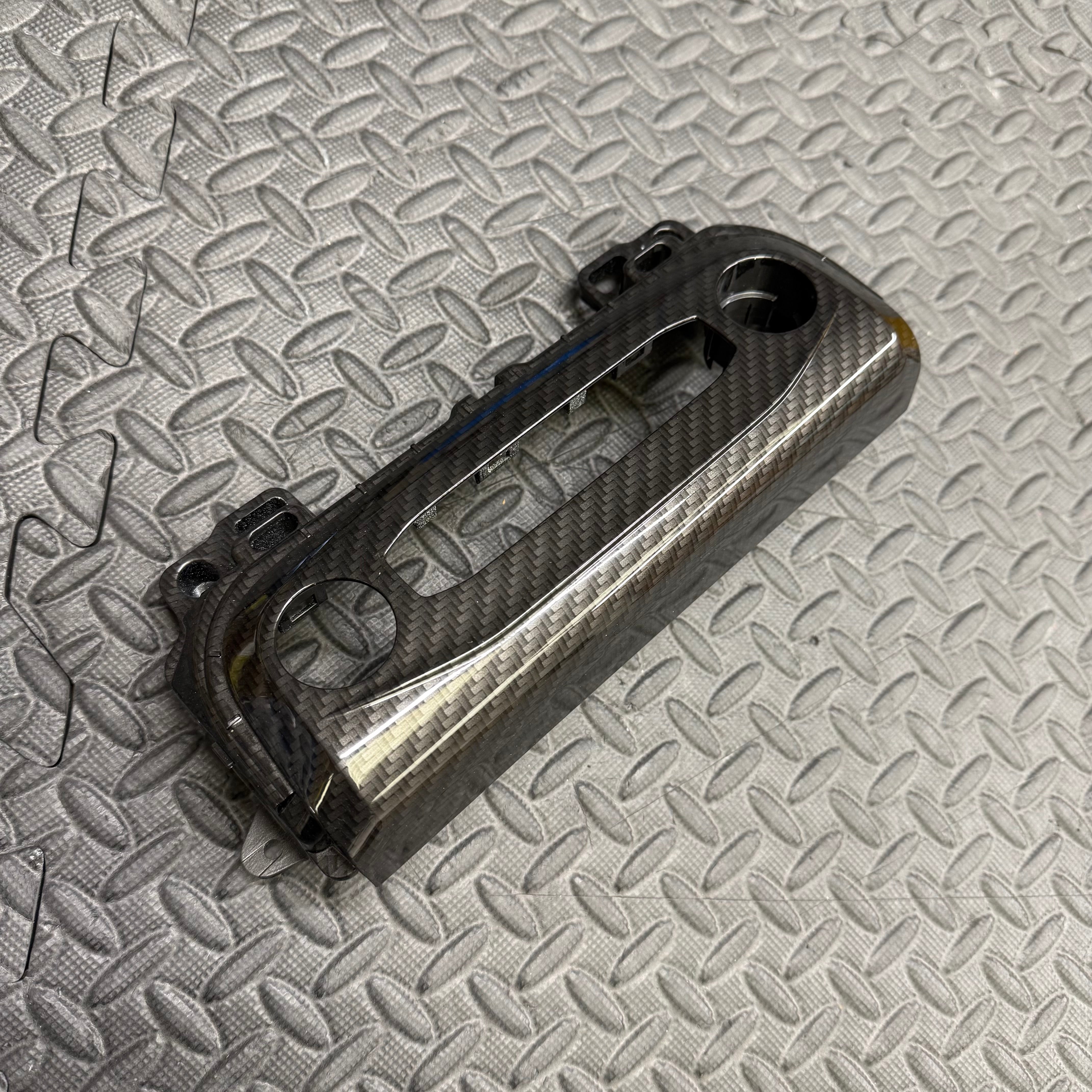 Genuine Ford Centre Dash Control Panel - Mk4.5 Focus inc ST, Carbon Fibre Effect Hydrodipped Finish