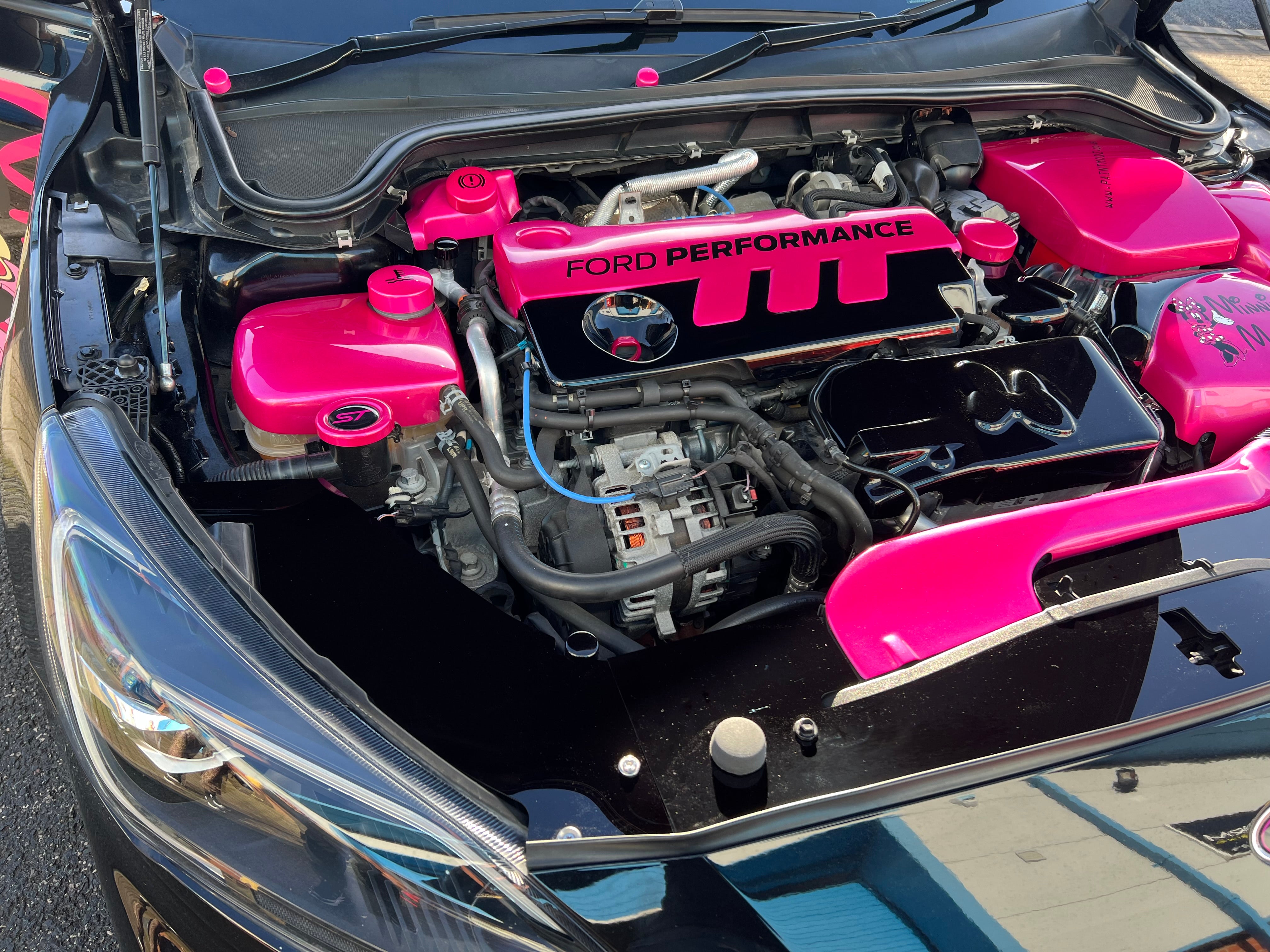 Proform Mk4 Focus Slam Panel Cover (Plastic Finishes)
