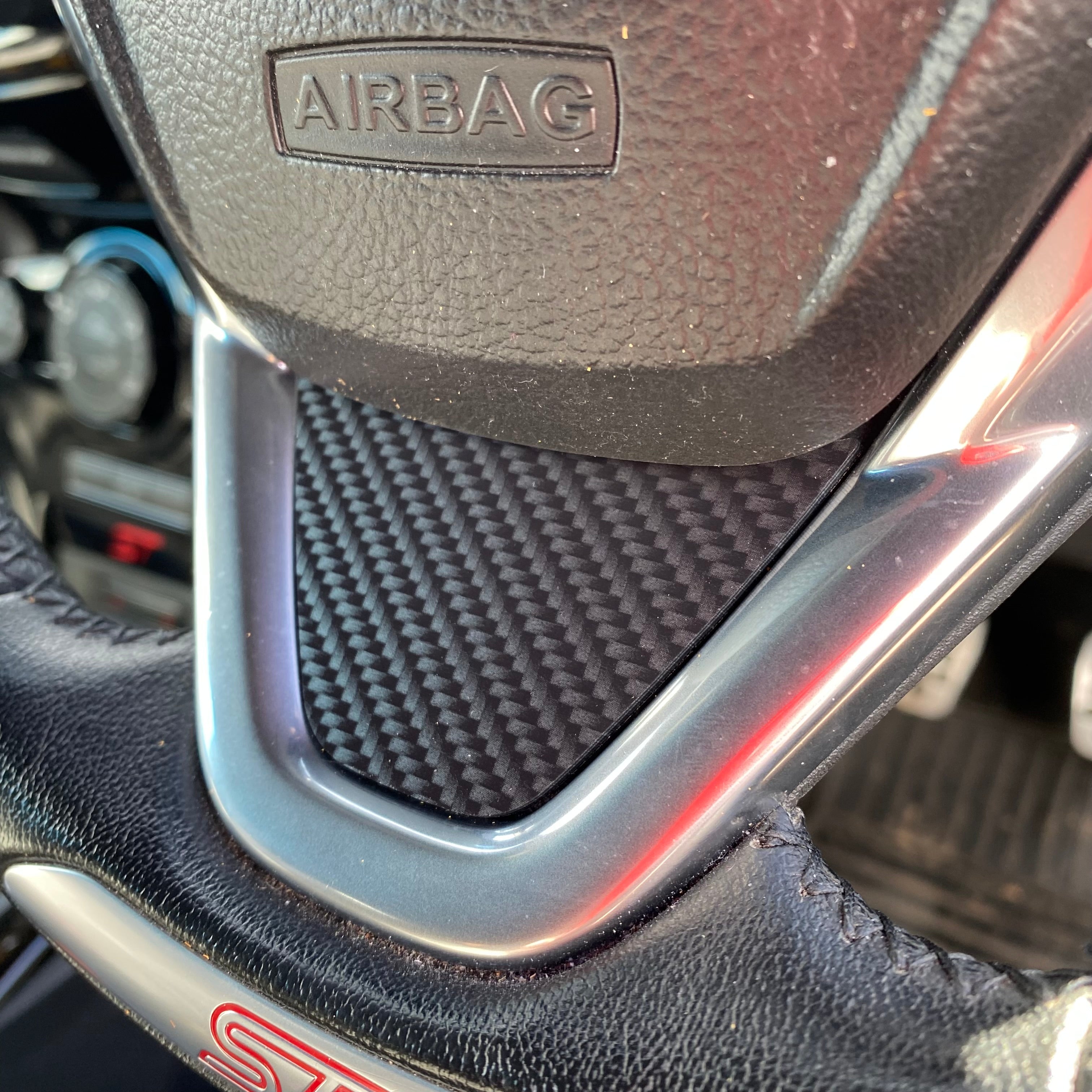 Mk7.5 Fiesta Steering Wheel Insert Plate