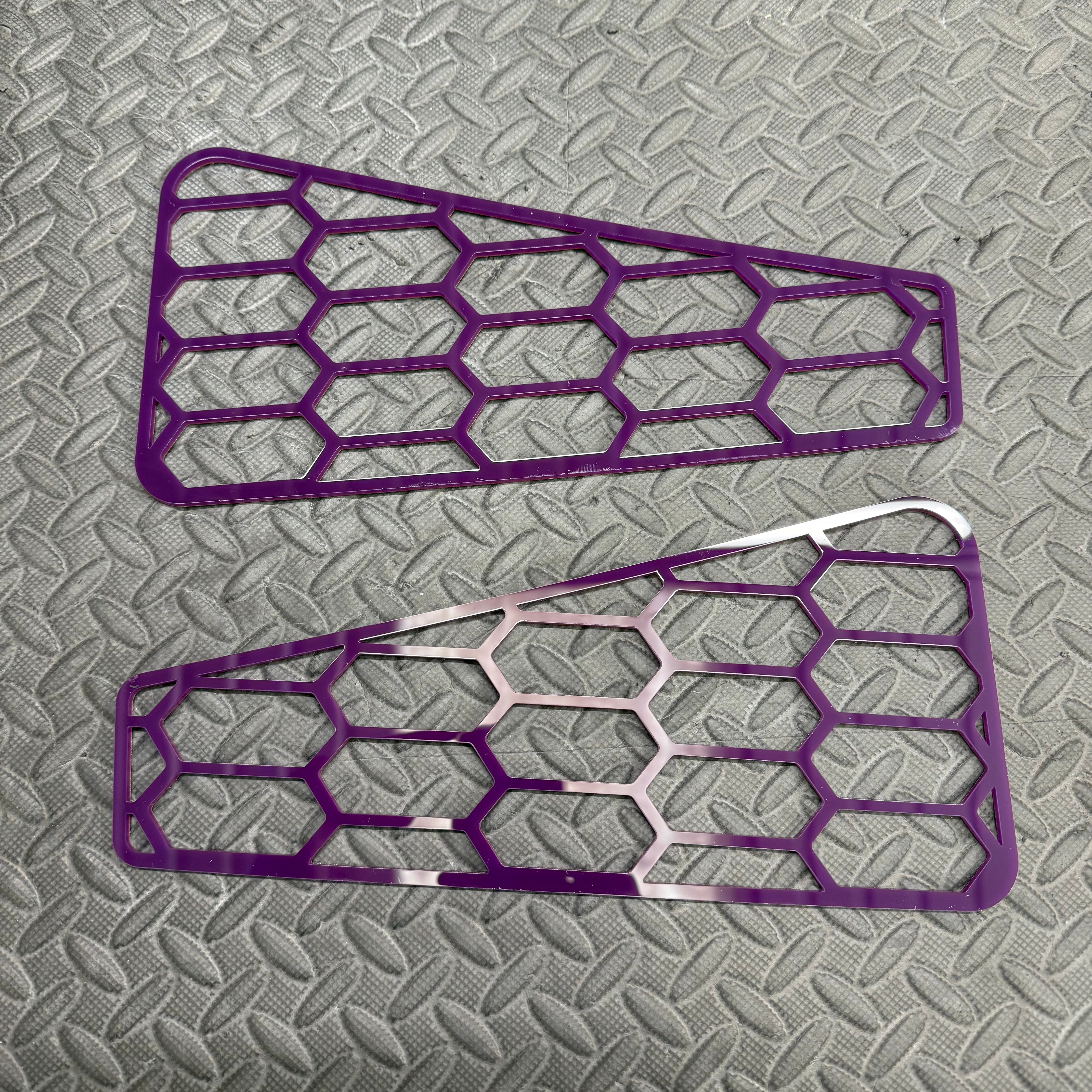 Proform Mk3/3.5 Focus Scuttle Vent Covers - Dark Purple