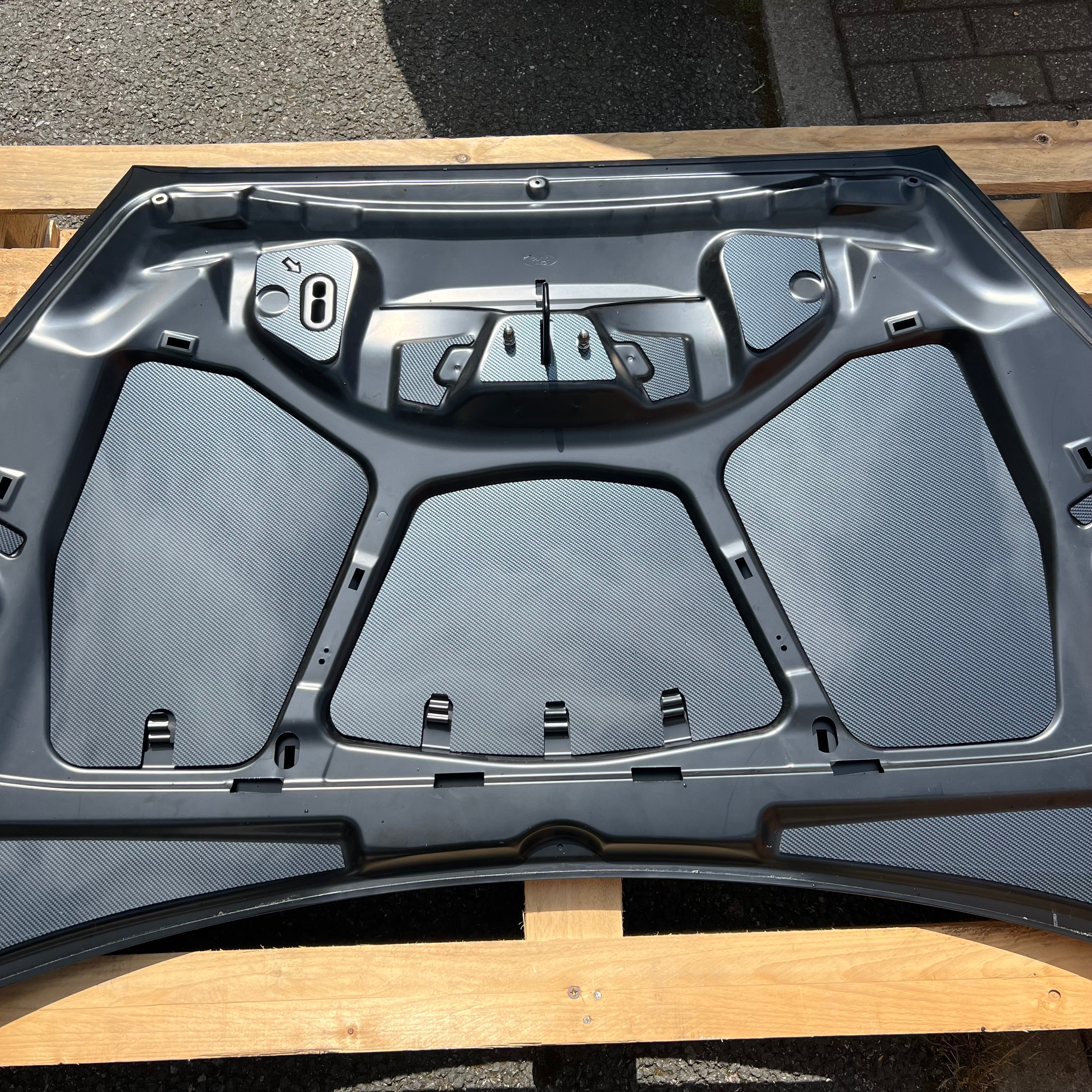 Proform Under Bonnet Panels & Finishing Plate Set - Mk3.5 Focus - Deluxe Carbon Fibre Effect Plastic