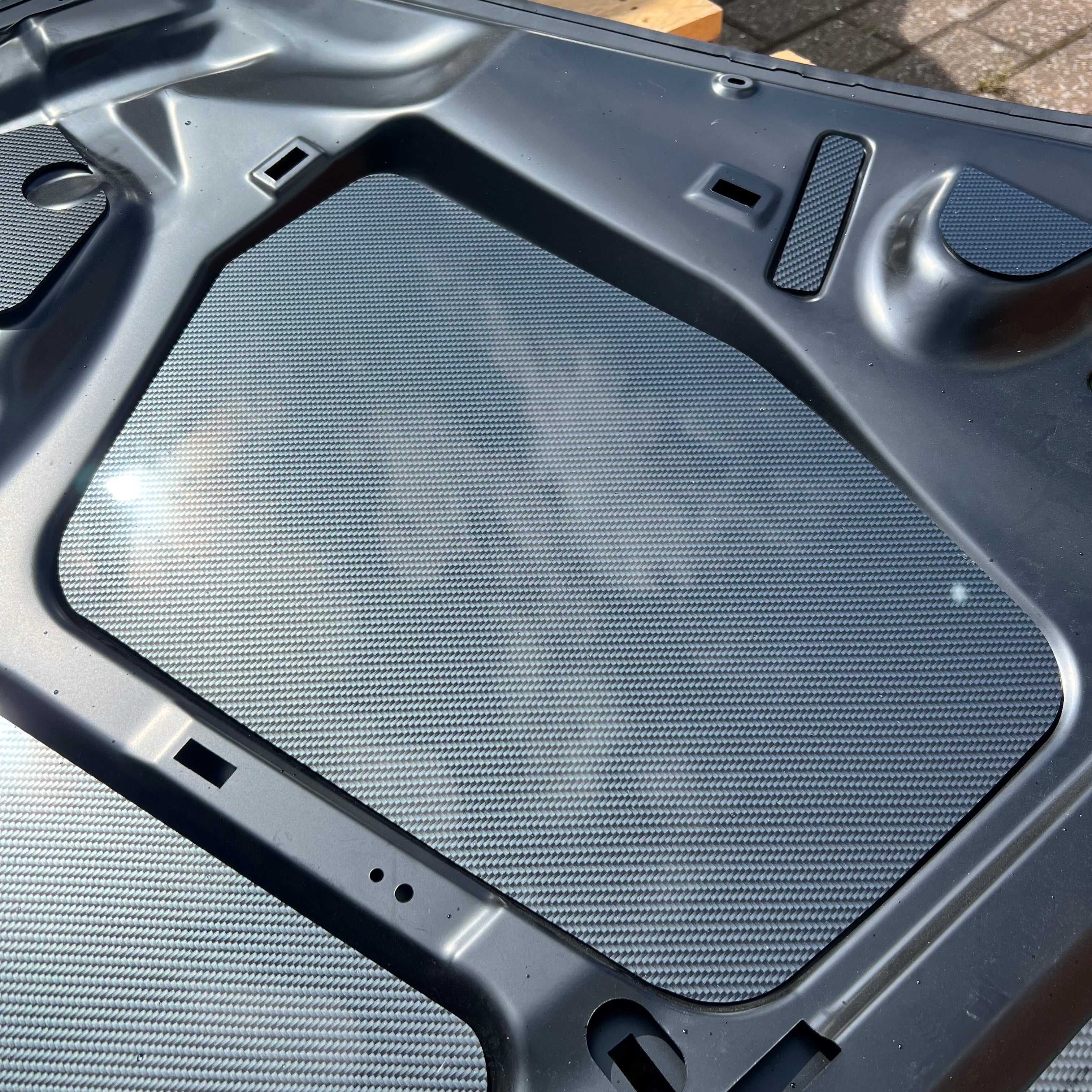Proform Under Bonnet Panels & Finishing Plate Set - Mk3.5 Focus - Deluxe Carbon Fibre Effect Plastic