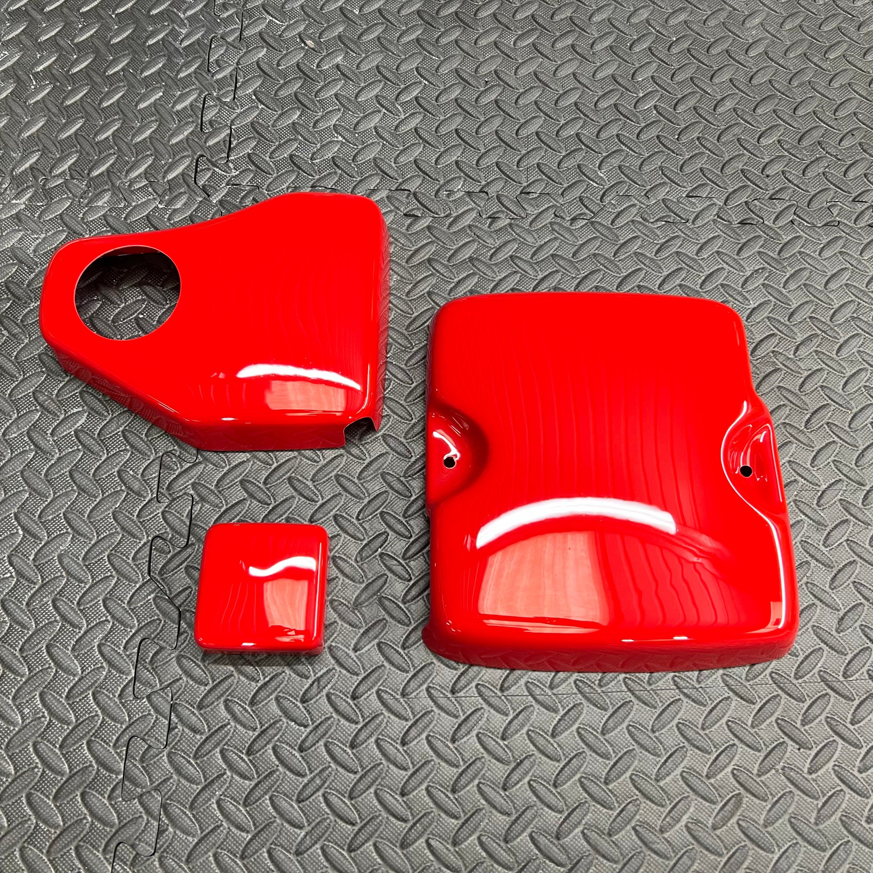 Proform Engine Bay Dress Up Kit - Mk6 Fiesta - All Other Variants - Gloss Red Plastic