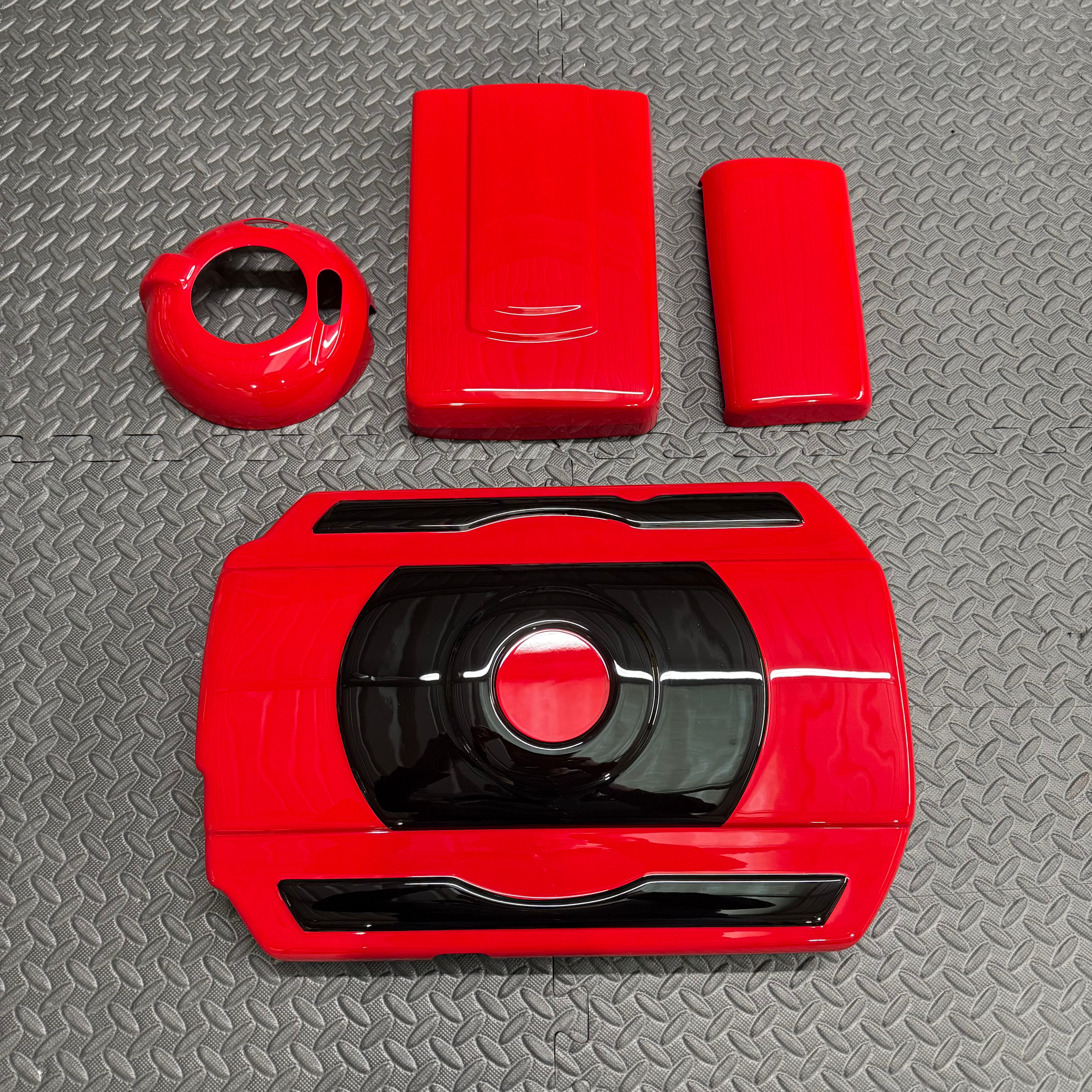 Proform Small Dress Up Bundle - Mk7/7.5 Golf GTI / R - Painted Tornado Red with Gloss Black Detail.