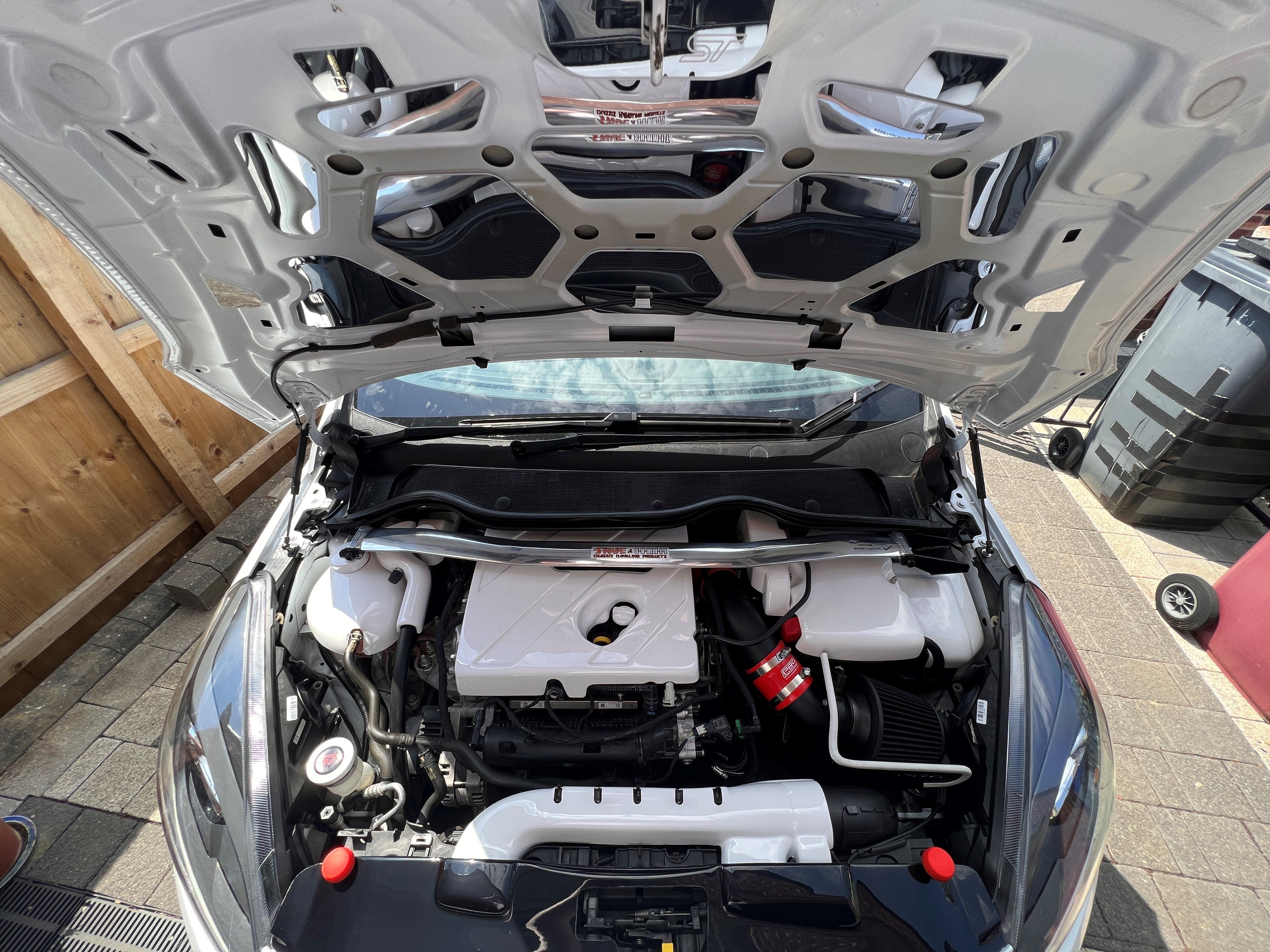 Proform Engine Bay Dress Up Kit - Mk8/8.5 Fiesta & Mk2/2.5 Puma - Gloss White Plastic