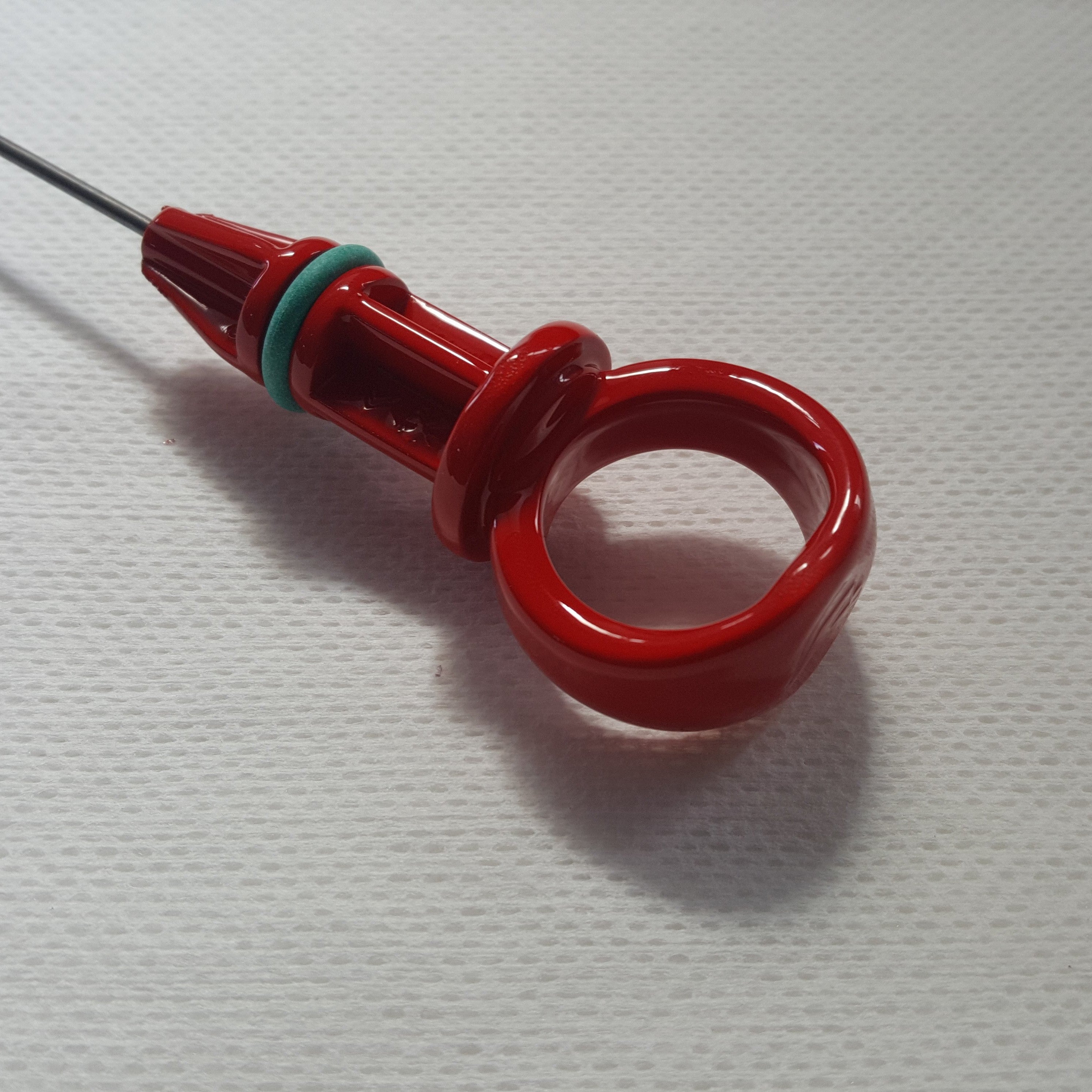 Genuine Ford Oil Dipstick - Focus Mk3.5 ST / Mk2 Kuga 2.0 Diesel Variants - Painted Race Red