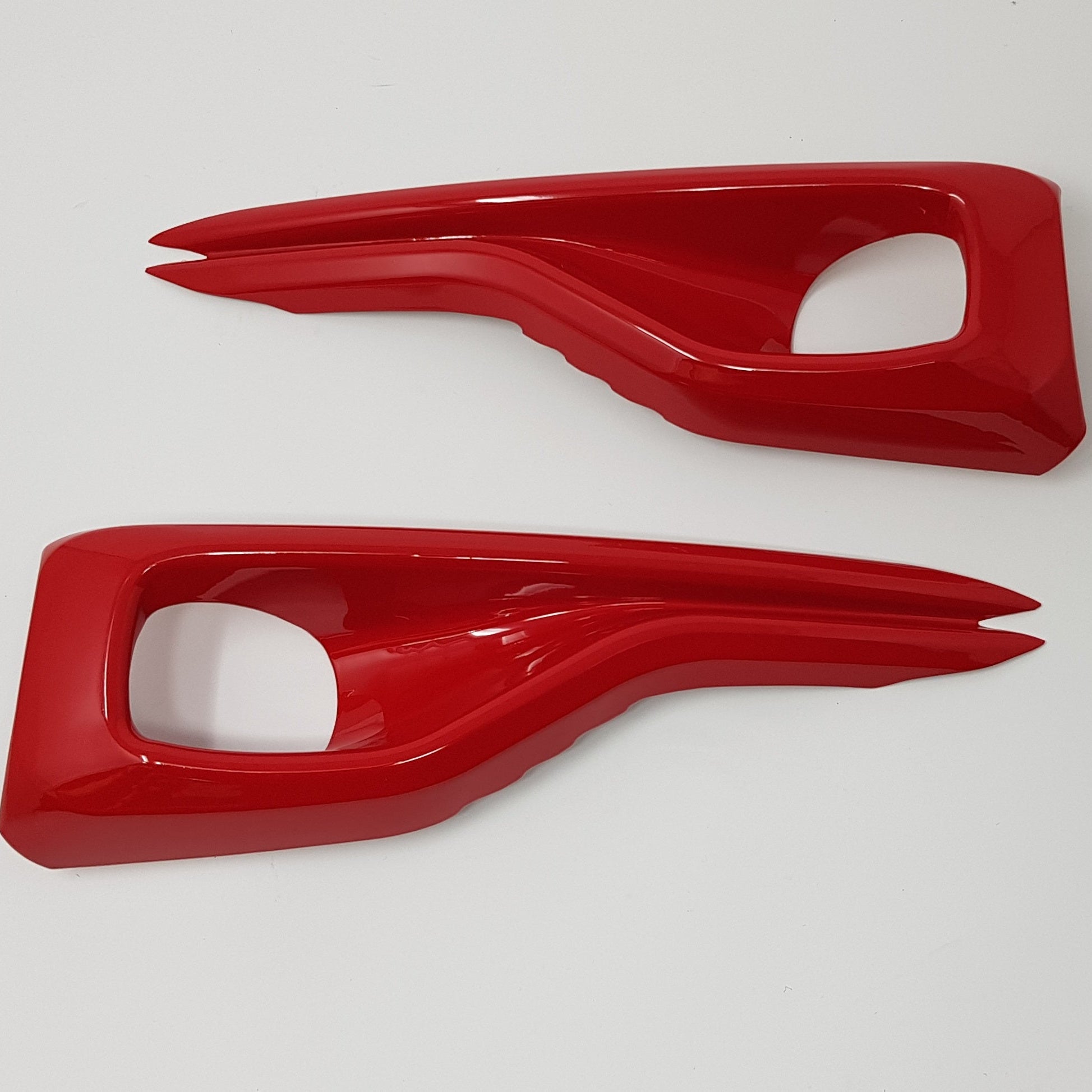 Fog Light Trims - Ford Focus MK4 ST/ ST-Line - Painted Race Red