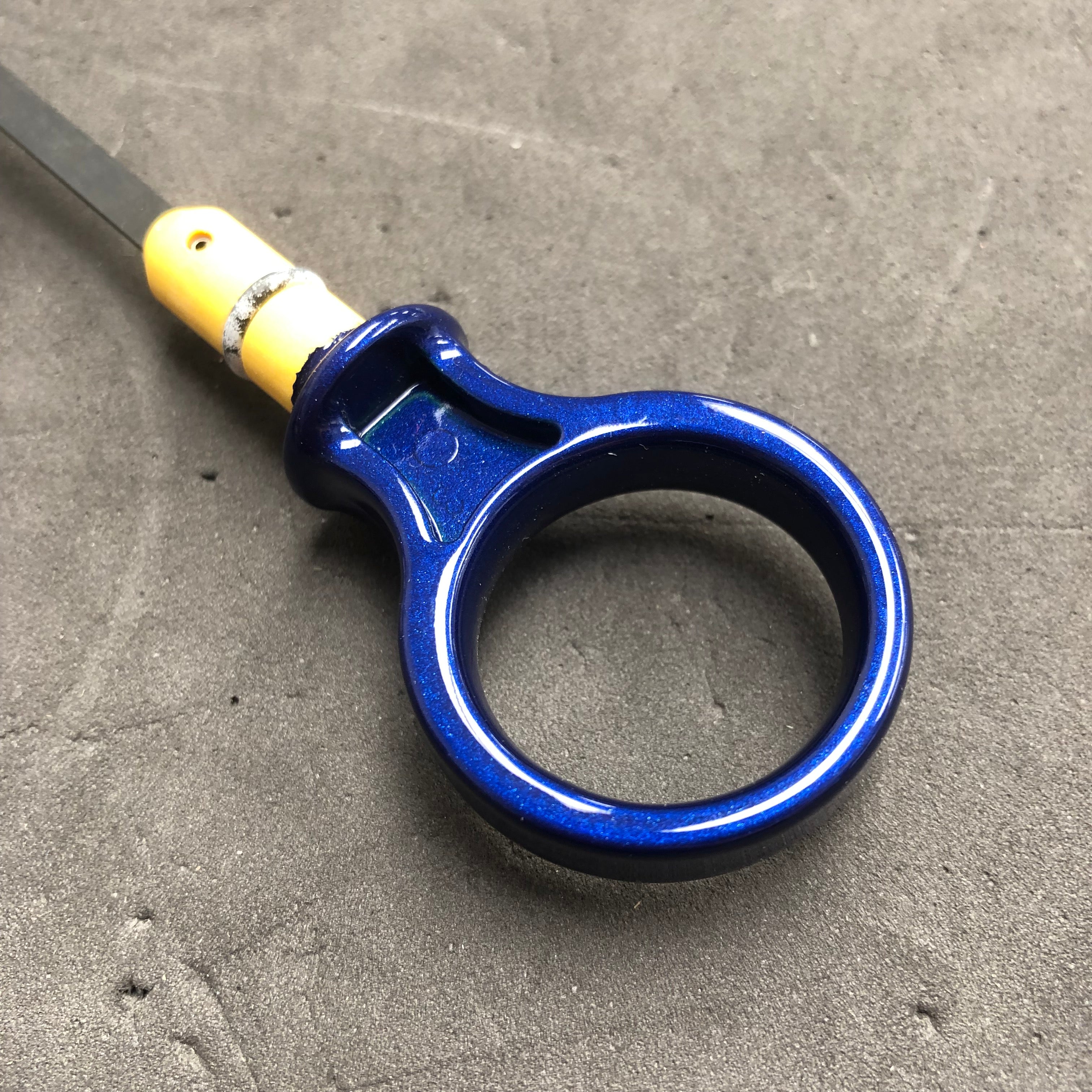 Genuine Ford Oil Dipstick - Focus MK3/3.5 Petrol ST/RS - Painted Spirit Blue