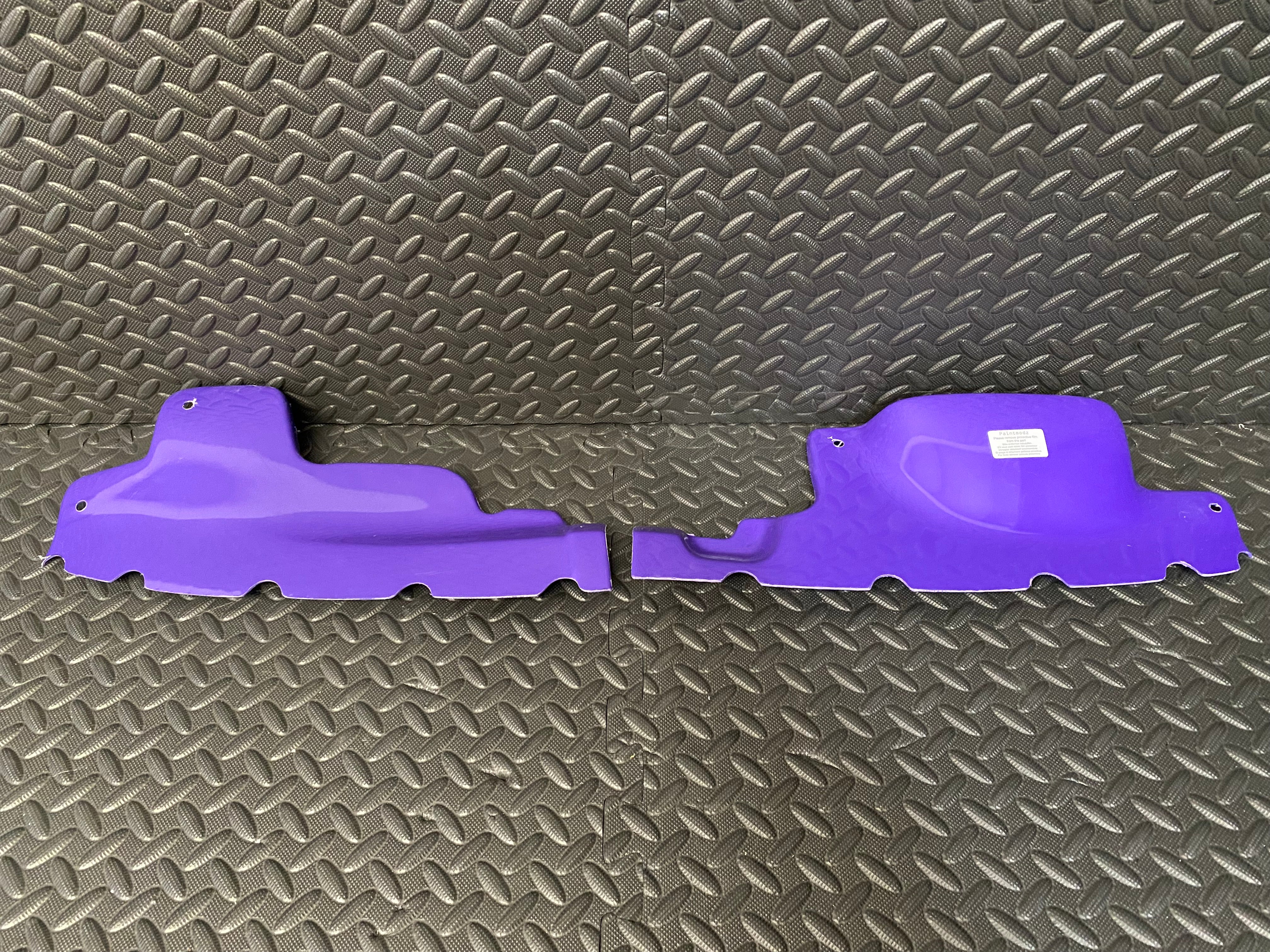 Proform Engine Bay Slam Panel Covers - MK7.5 Fiesta (Plastic Finishes)