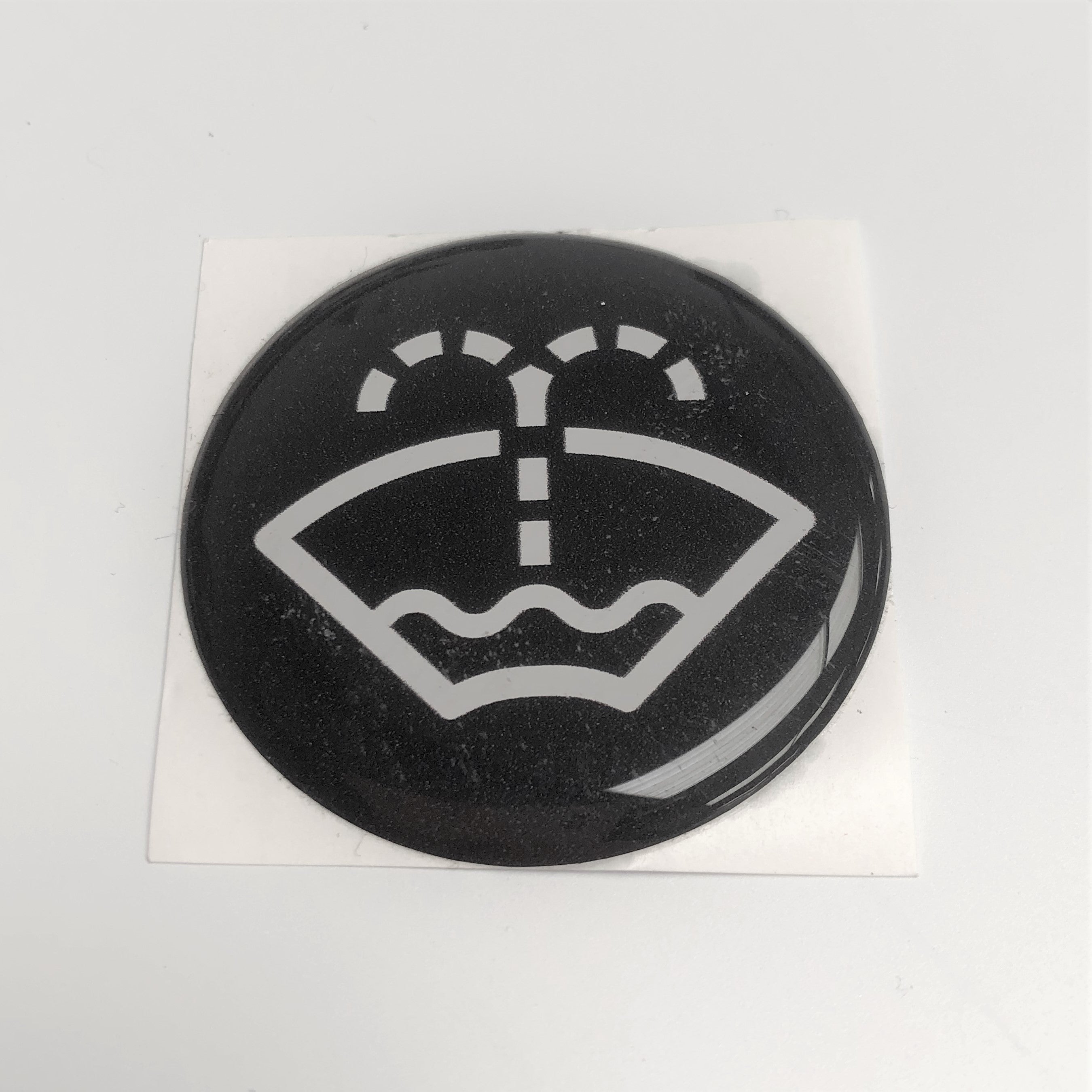 Washer Logo Circular Gel Badge 43mm