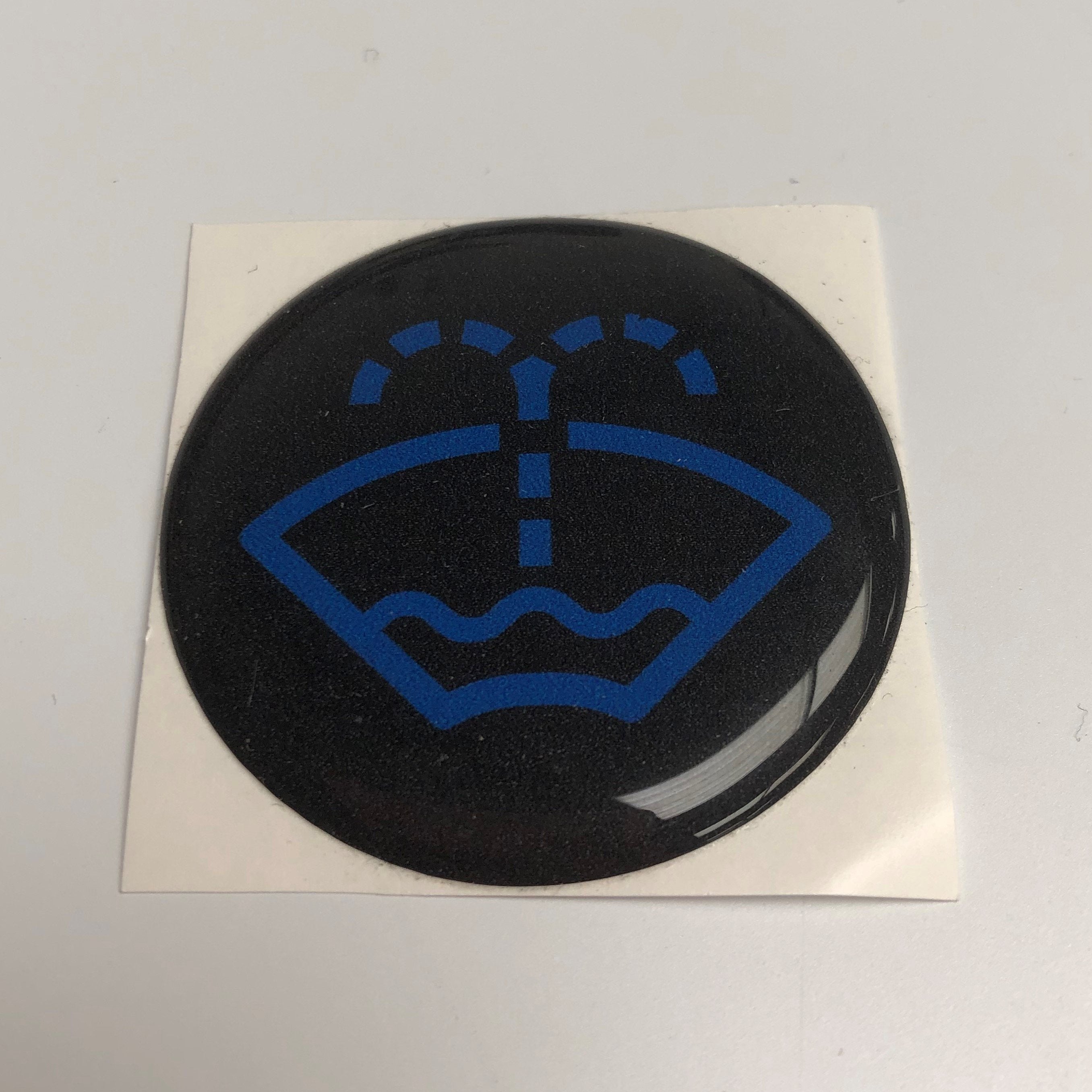 Washer Logo Circular Gel Badge 43mm