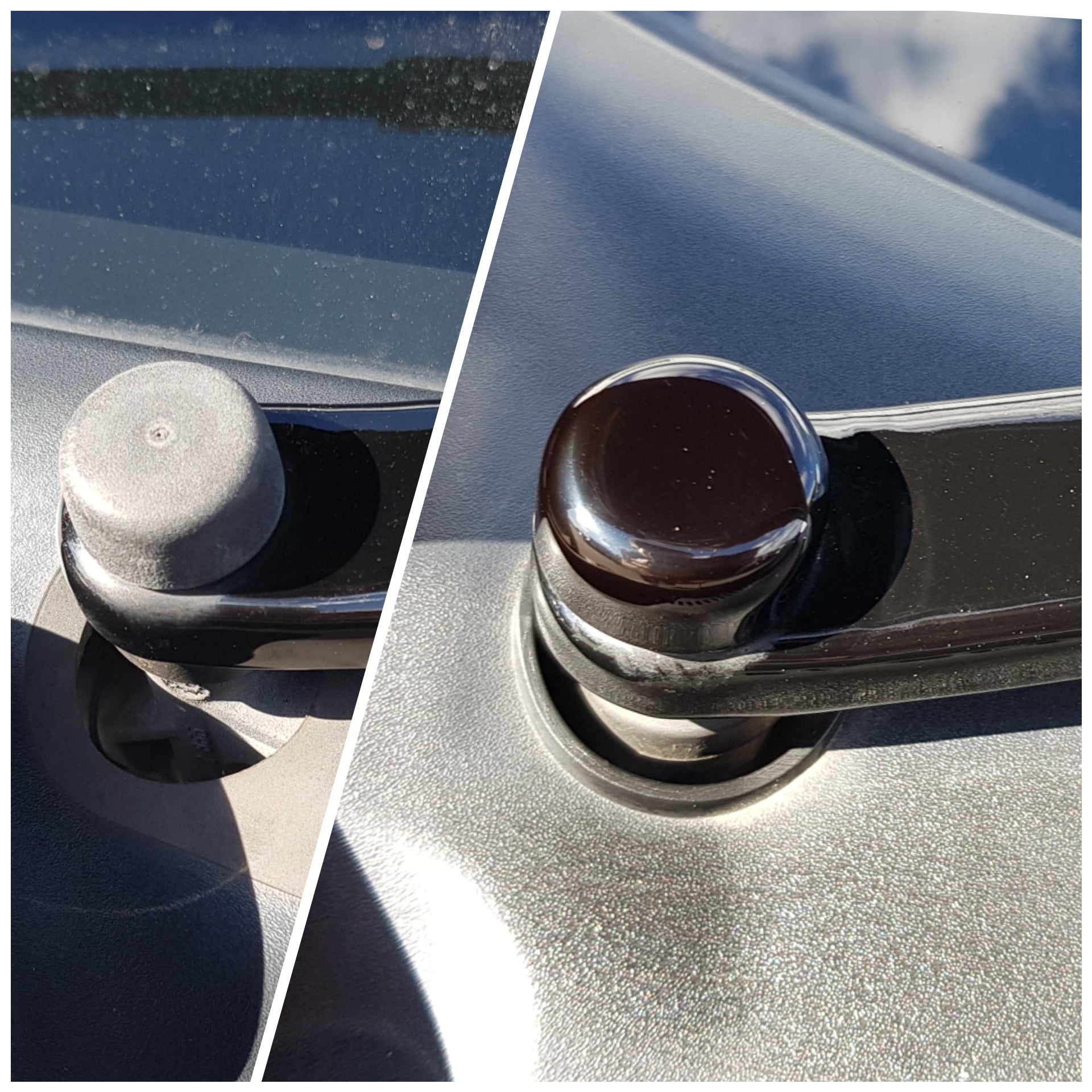 wiper arm rubber nut covers