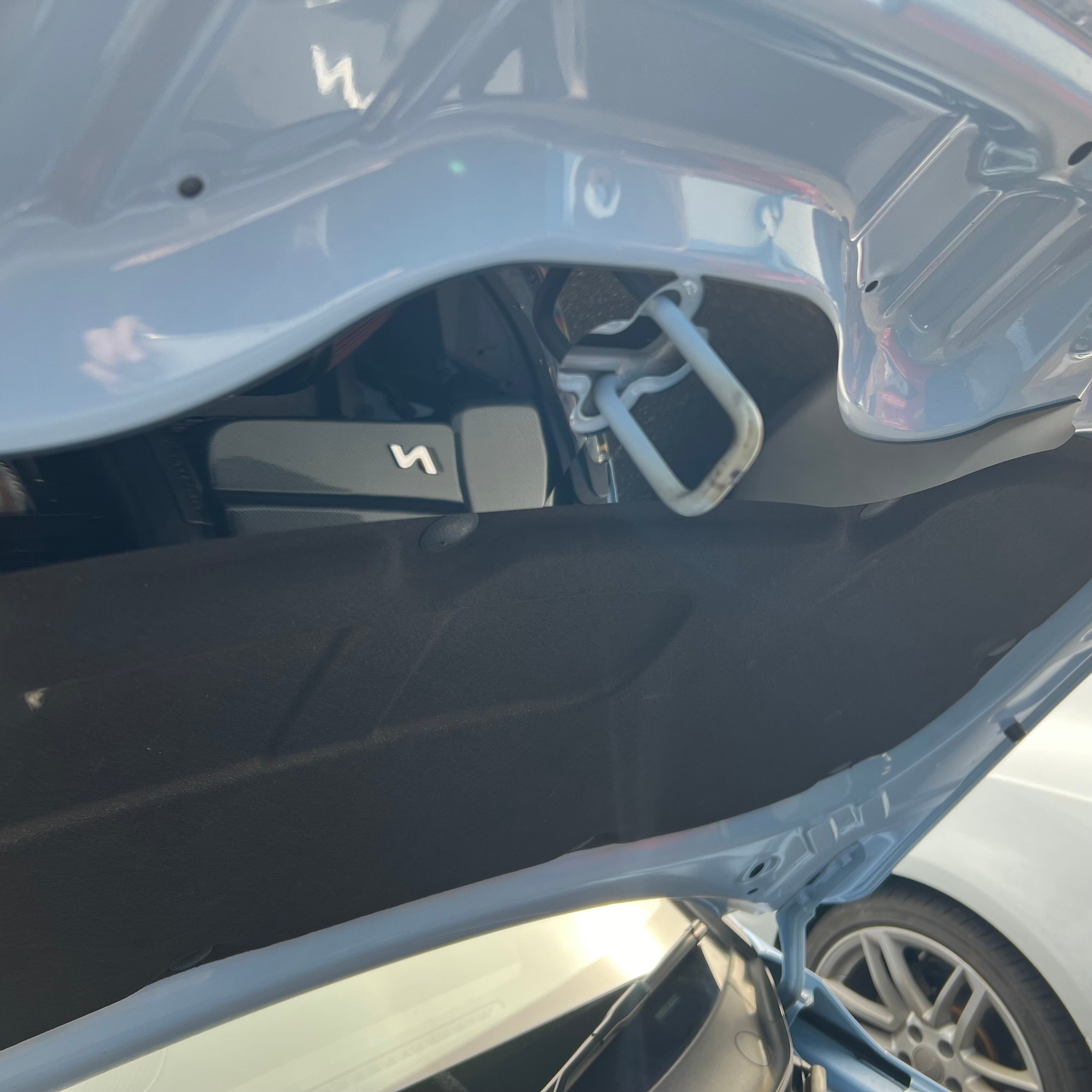 Proform Upper Bonnet Catch Cover Plate - Fits Hyundai i20 / i20N