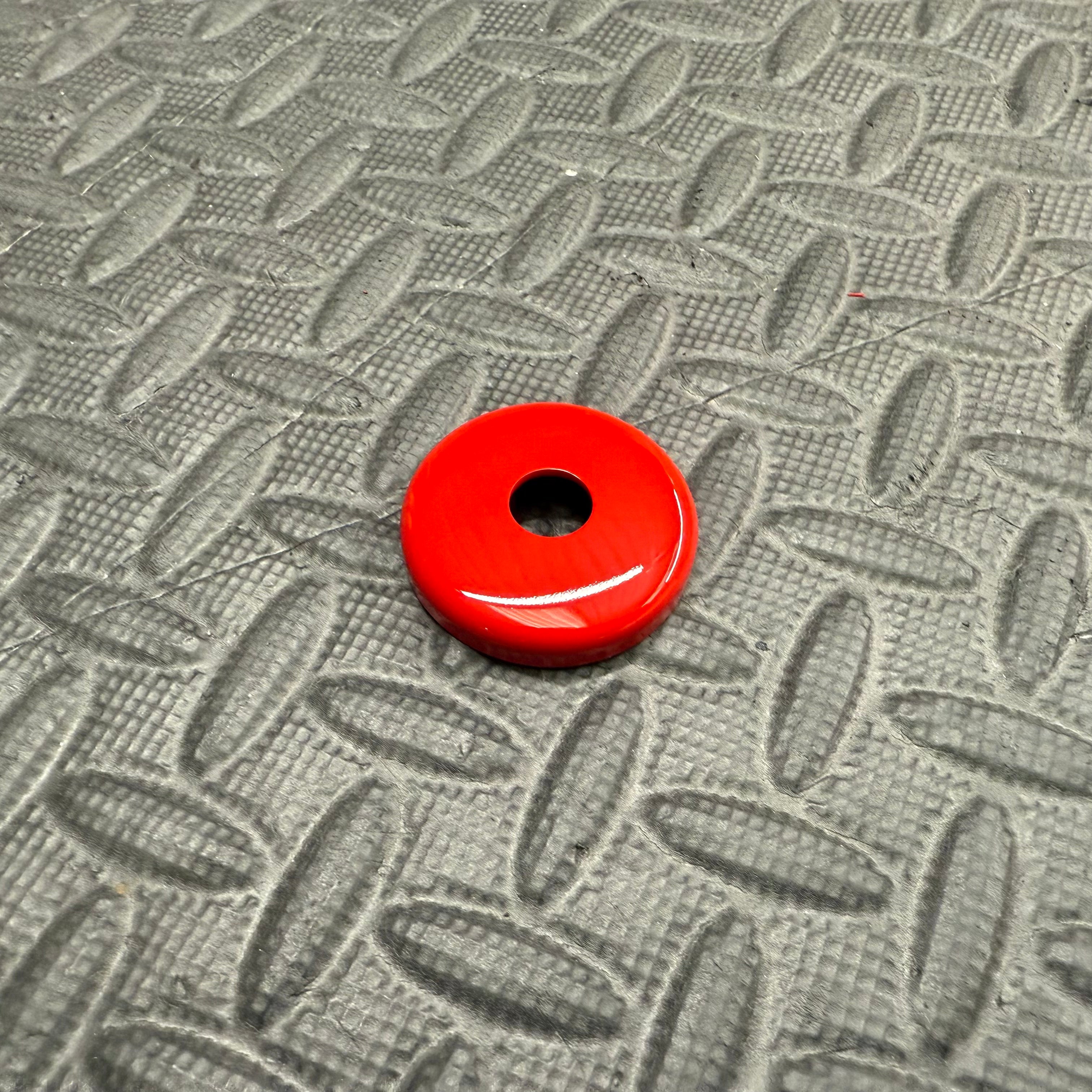 Proform Mk6 Fiesta Boot Lock Cover - Painted Colorado Red - With Key Hole