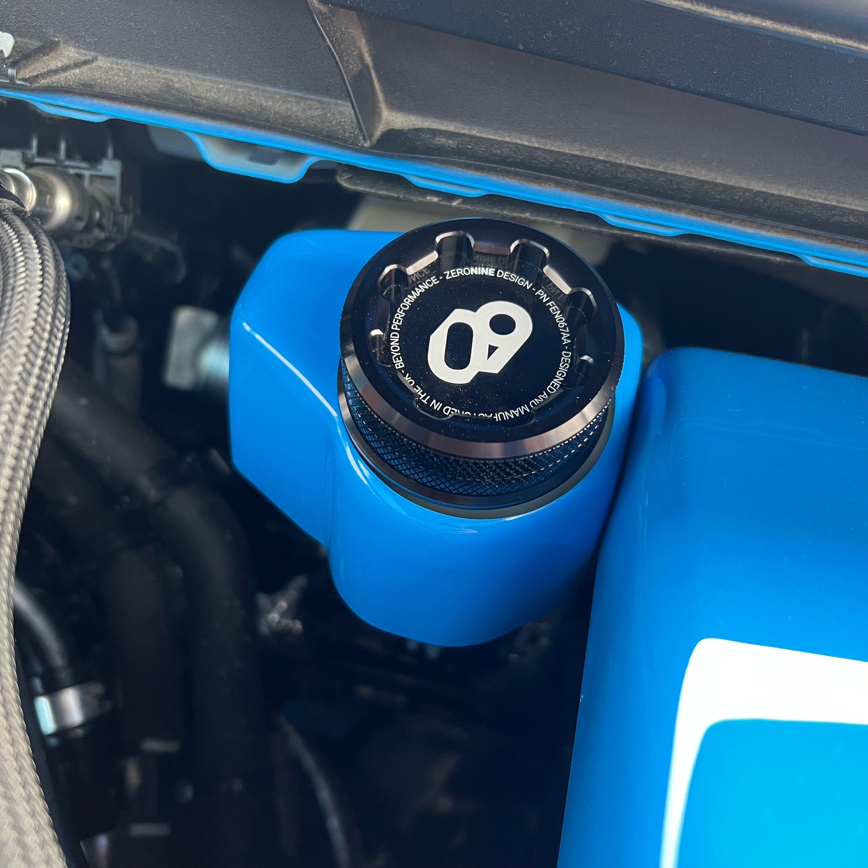 Proform Brake Reservoir Cover - Mk4/4.5 Focus ST - Painted Azure Blue - Left Hand Drive