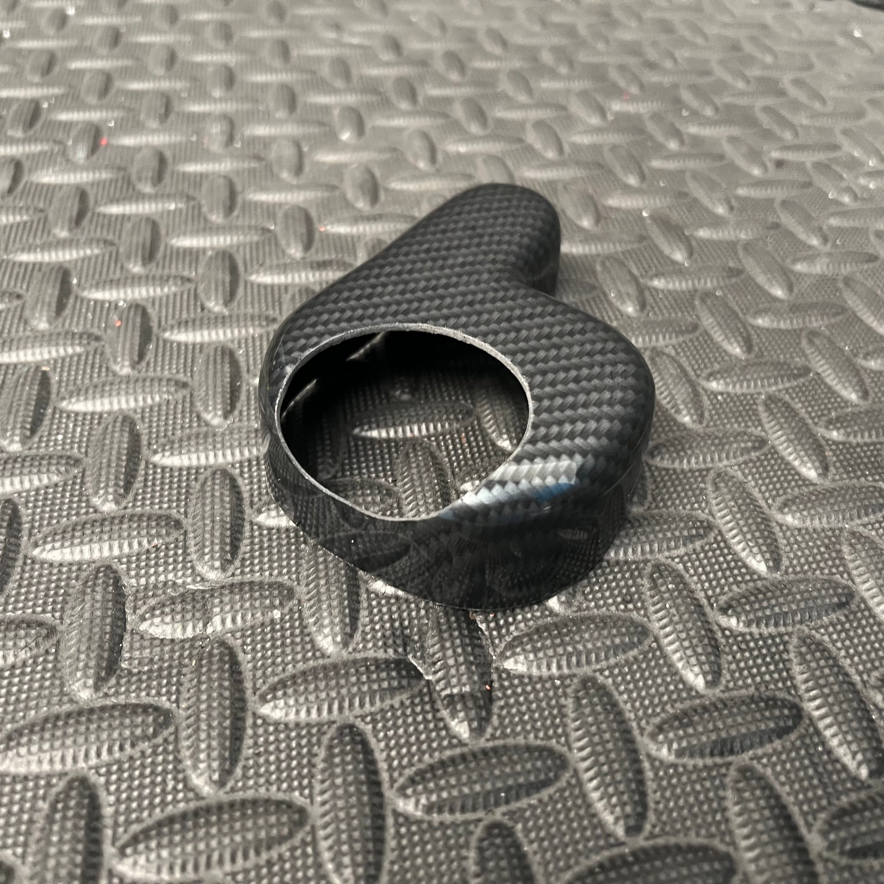 Proform Brake Reservoir Cover - Fiesta Mk7/7.5 - Left Hand Drive - Deluxe Carbon Fibre Effect Plastic