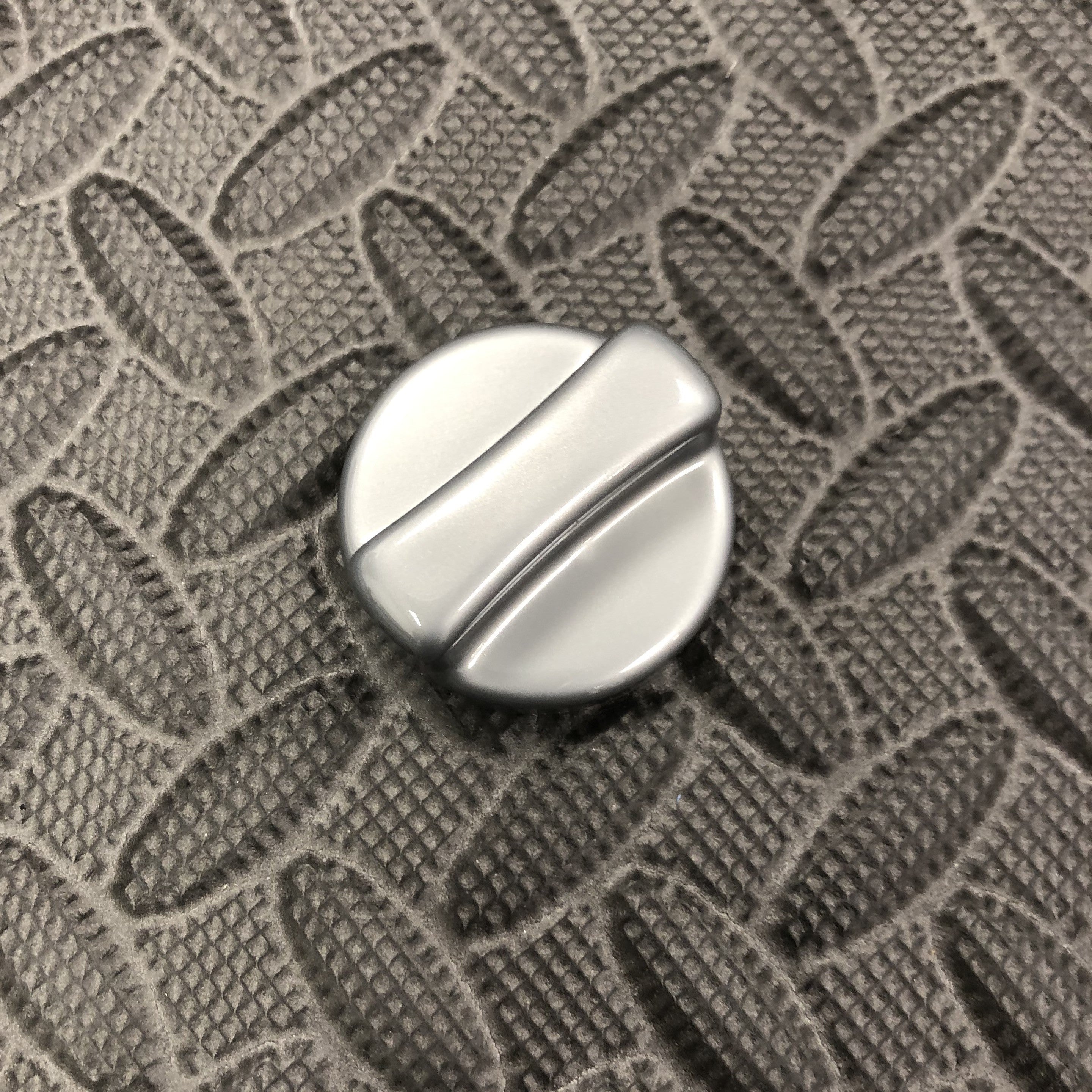 Small Oil Cap Cover Gloss Grey