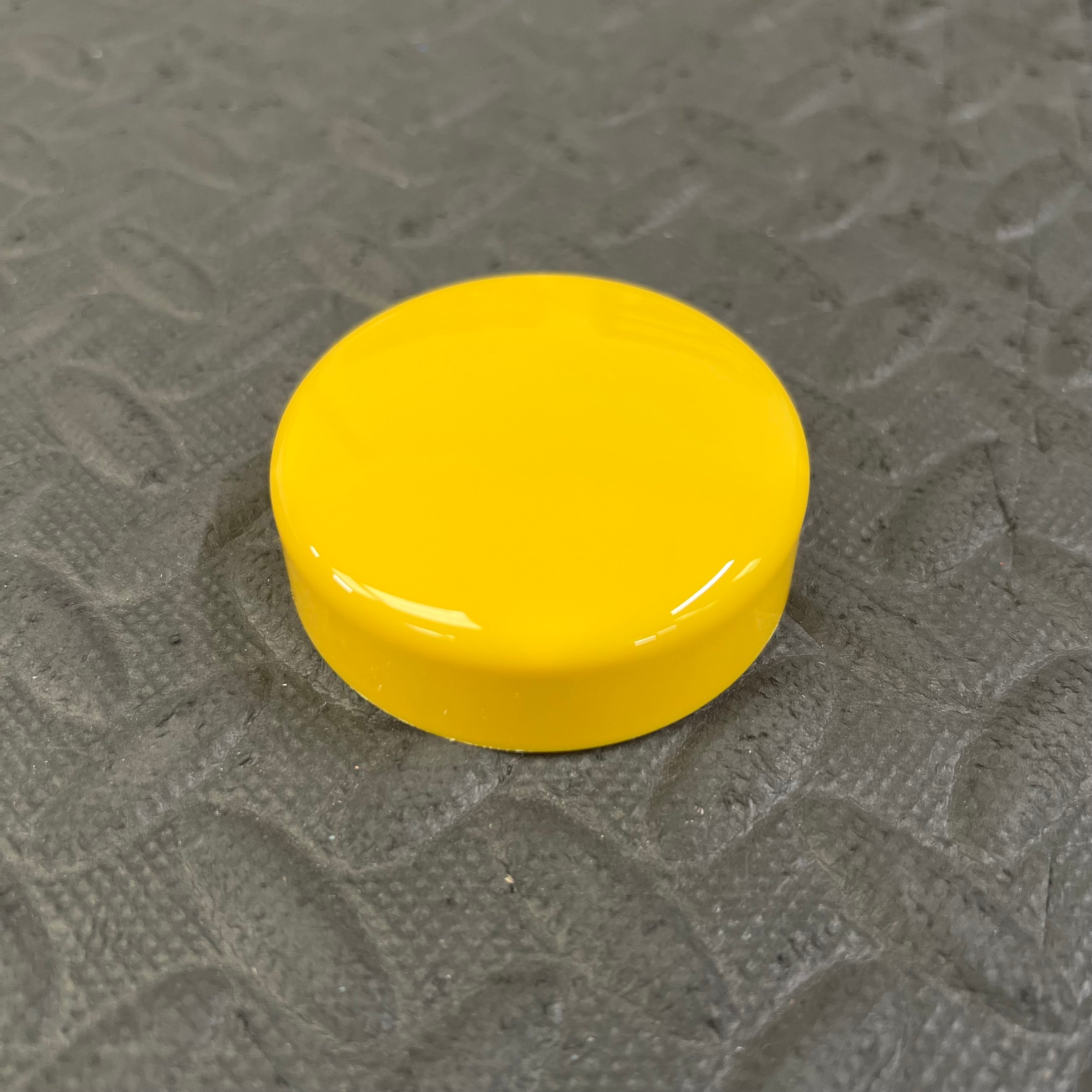 Proform Brake Fluid Cap Cover - Gloss Yellow Plastic