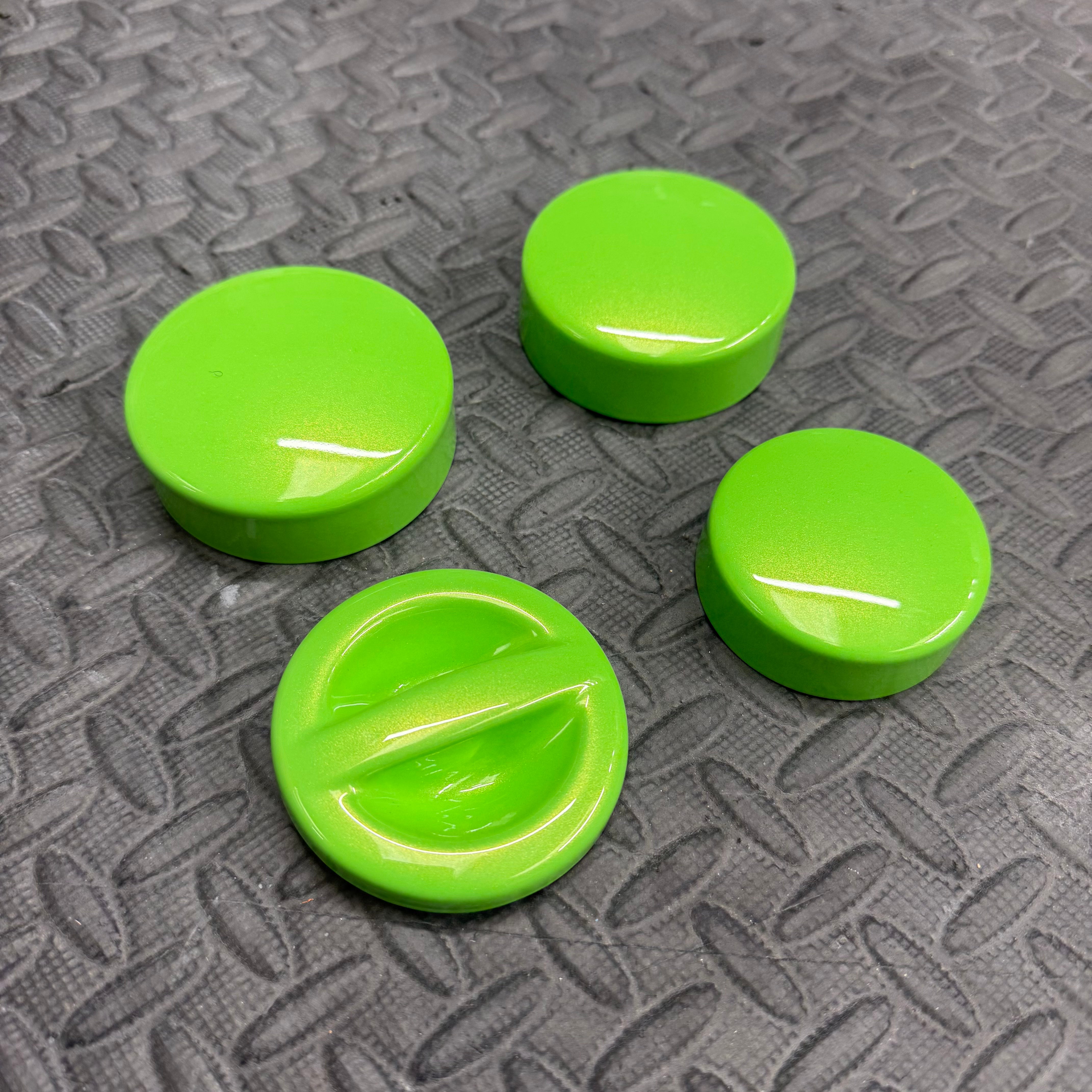 Proform Engine Cap Cover Kit - Mk2 Focus RS/ST - Painted Ultimate Green