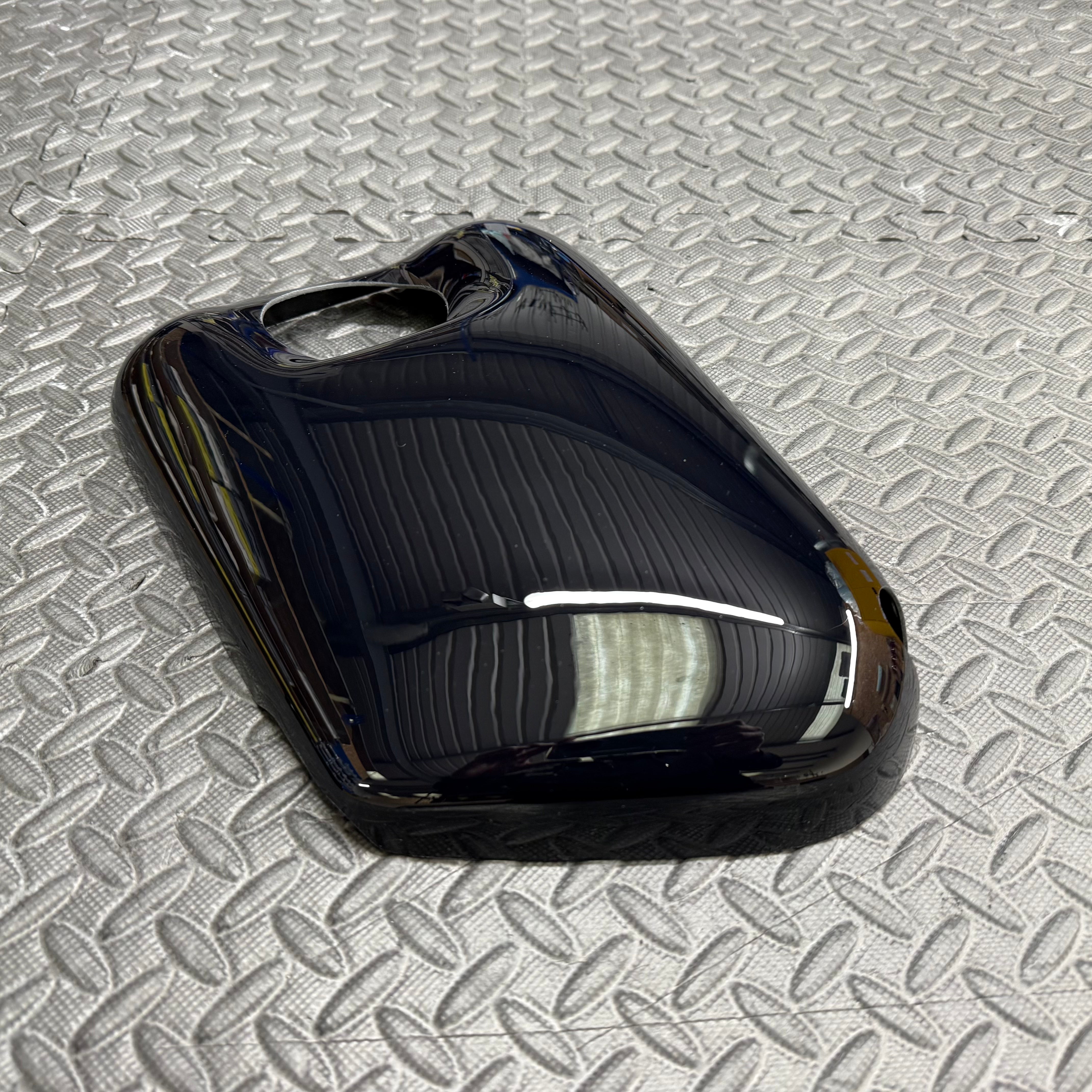 Proform Mk3/3.5 Ford Focus ST/RS Coolant Tank Cover - Gloss Black Plastic