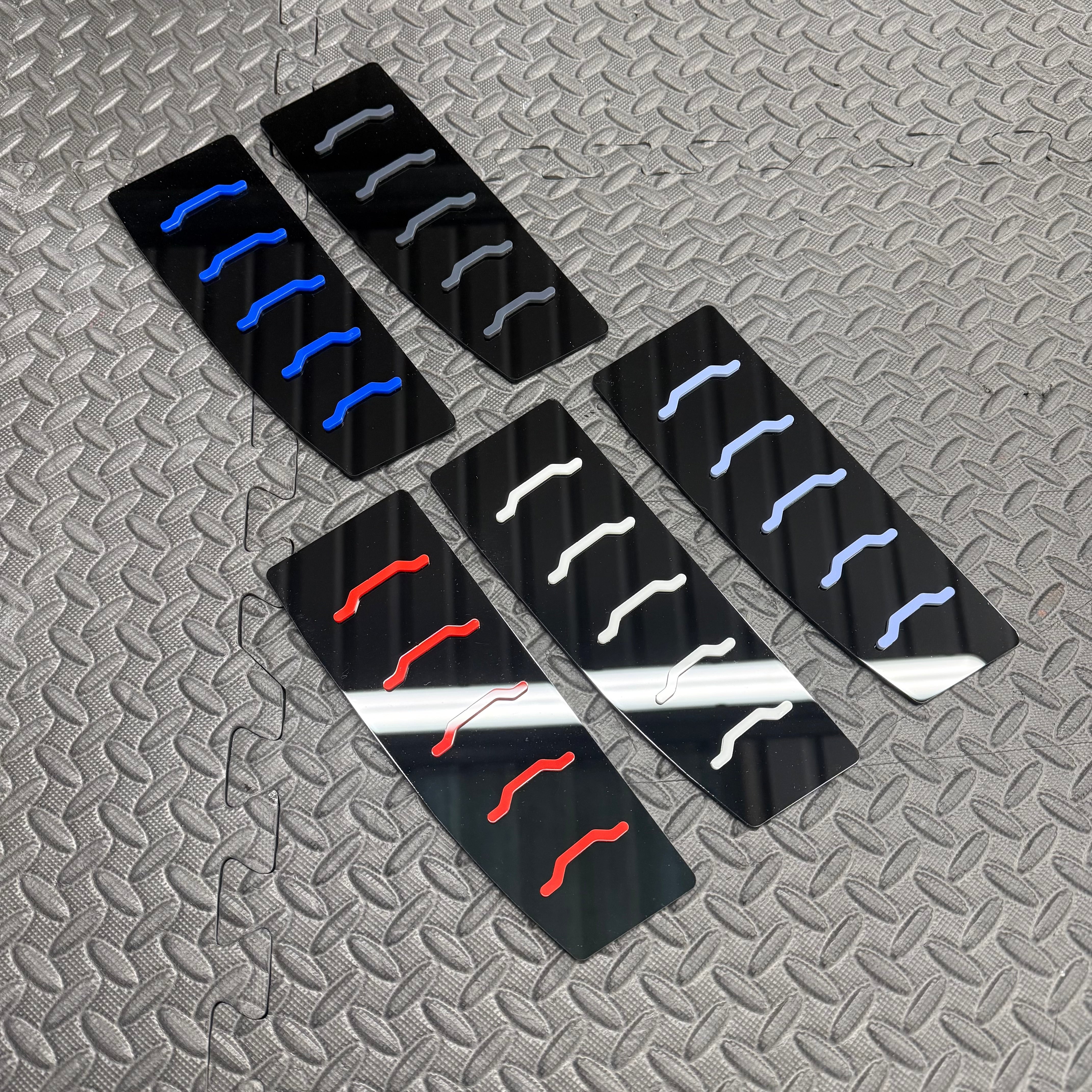 Proform Dead Pedal / Foot Rest Plate - Fits Hyundai i20N - Right Hand Drive - Various Colours
