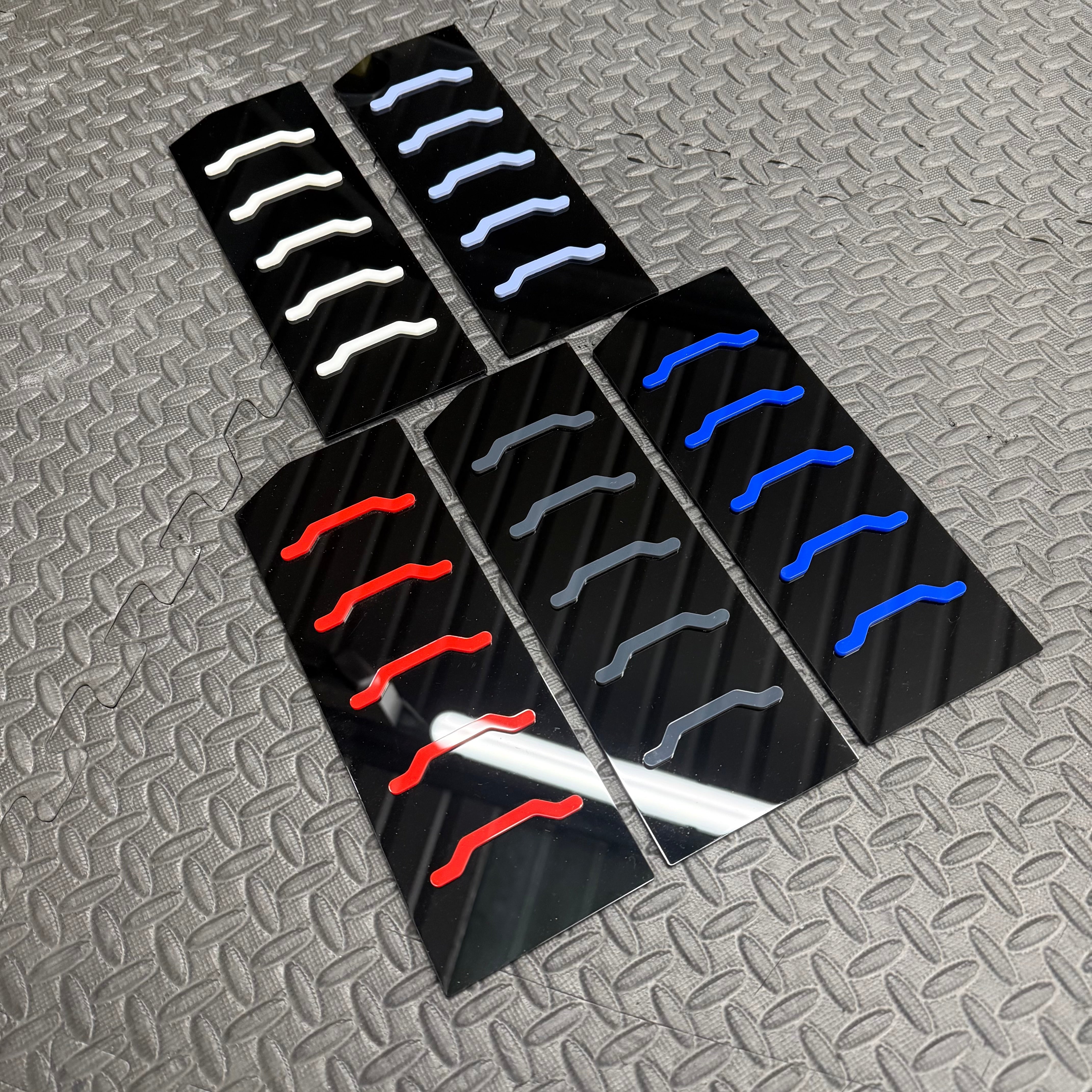 Proform Dead Pedal / Foot Rest Plate - Fits Hyundai i20N - Left Hand Drive - Various Colours