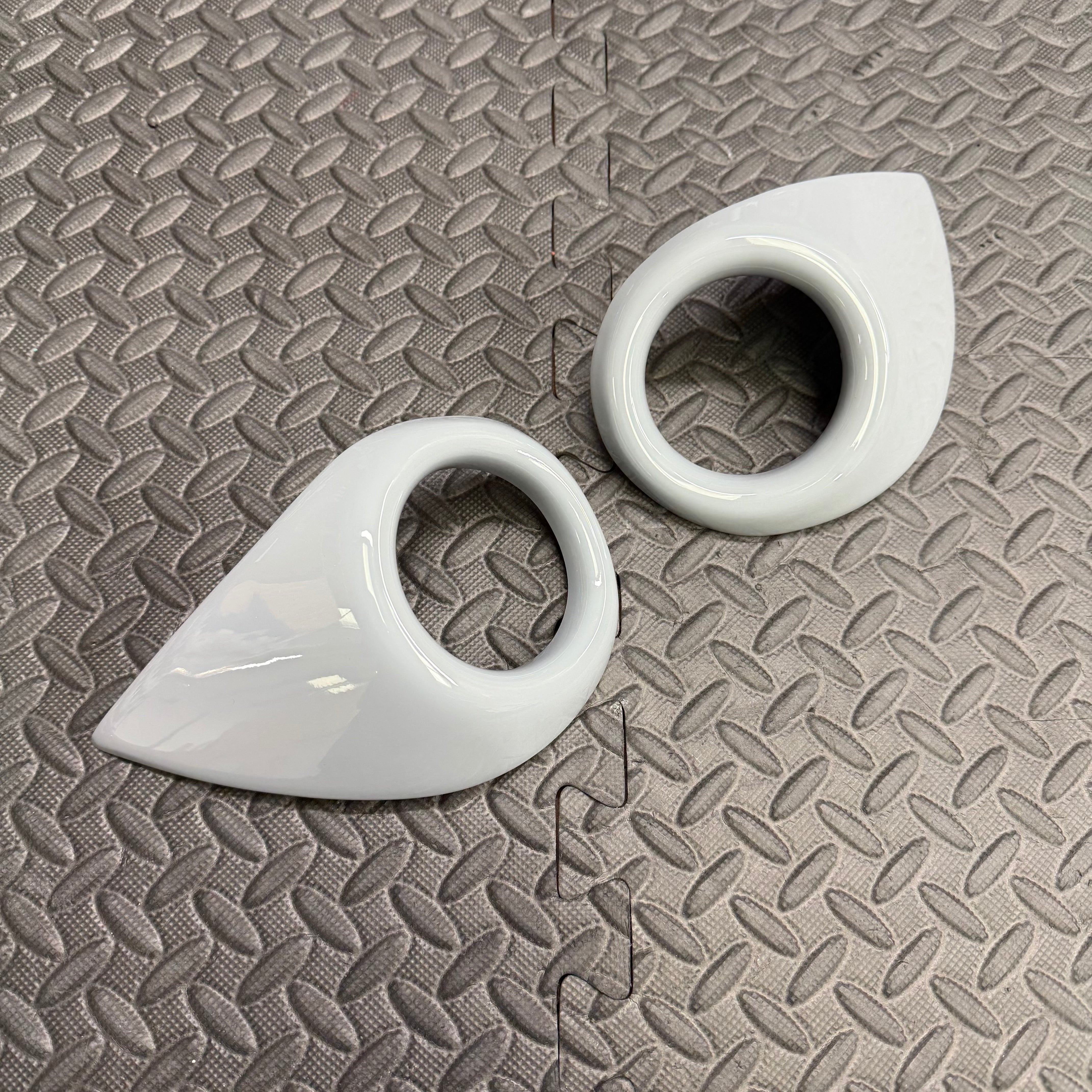 Proform Fog Light Trims - Mk7/7.5 Fiesta - Painted ST200 Storm Grey