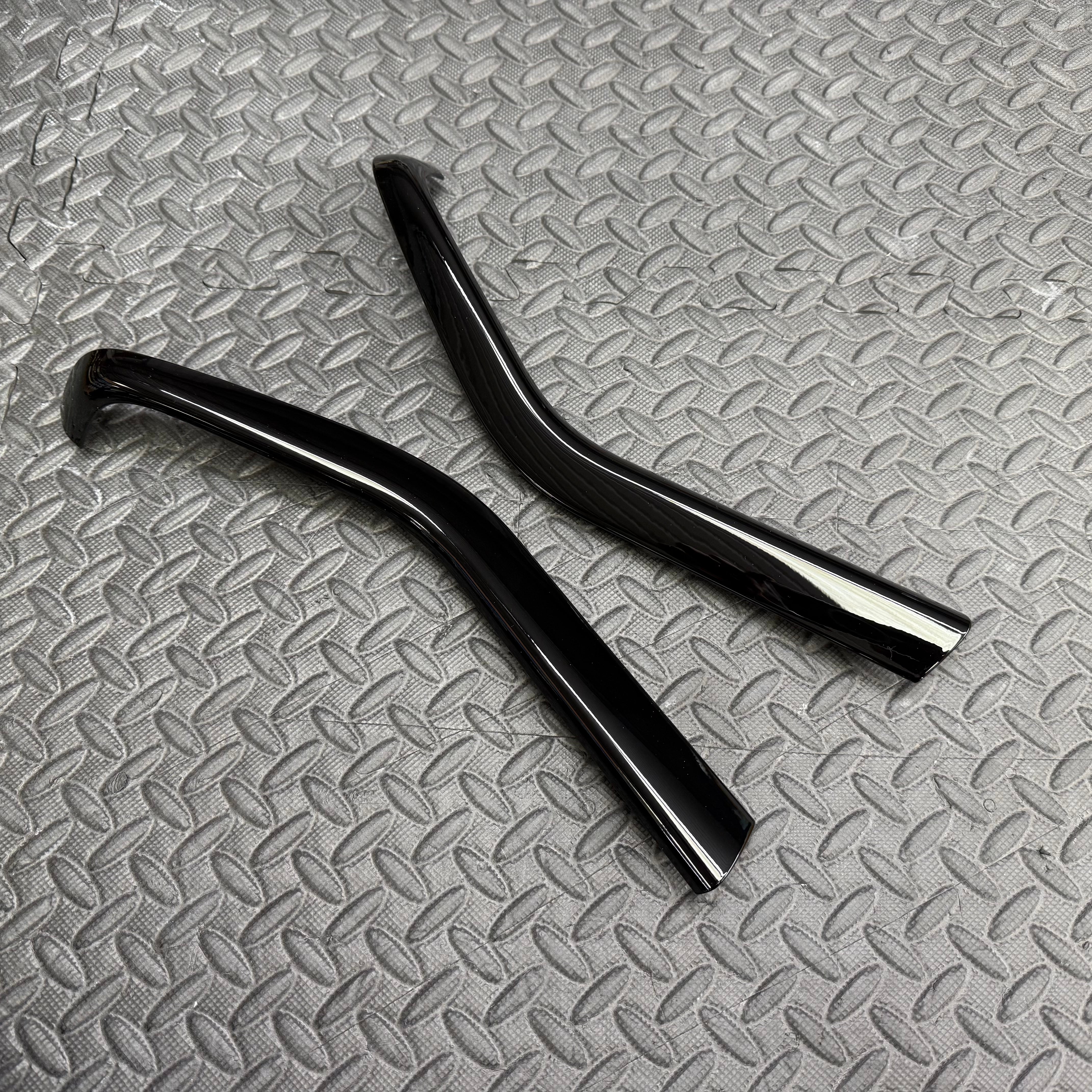 Genuine Interior Door Handle Trims - MK7.5 Fiesta - Painted Gloss Black