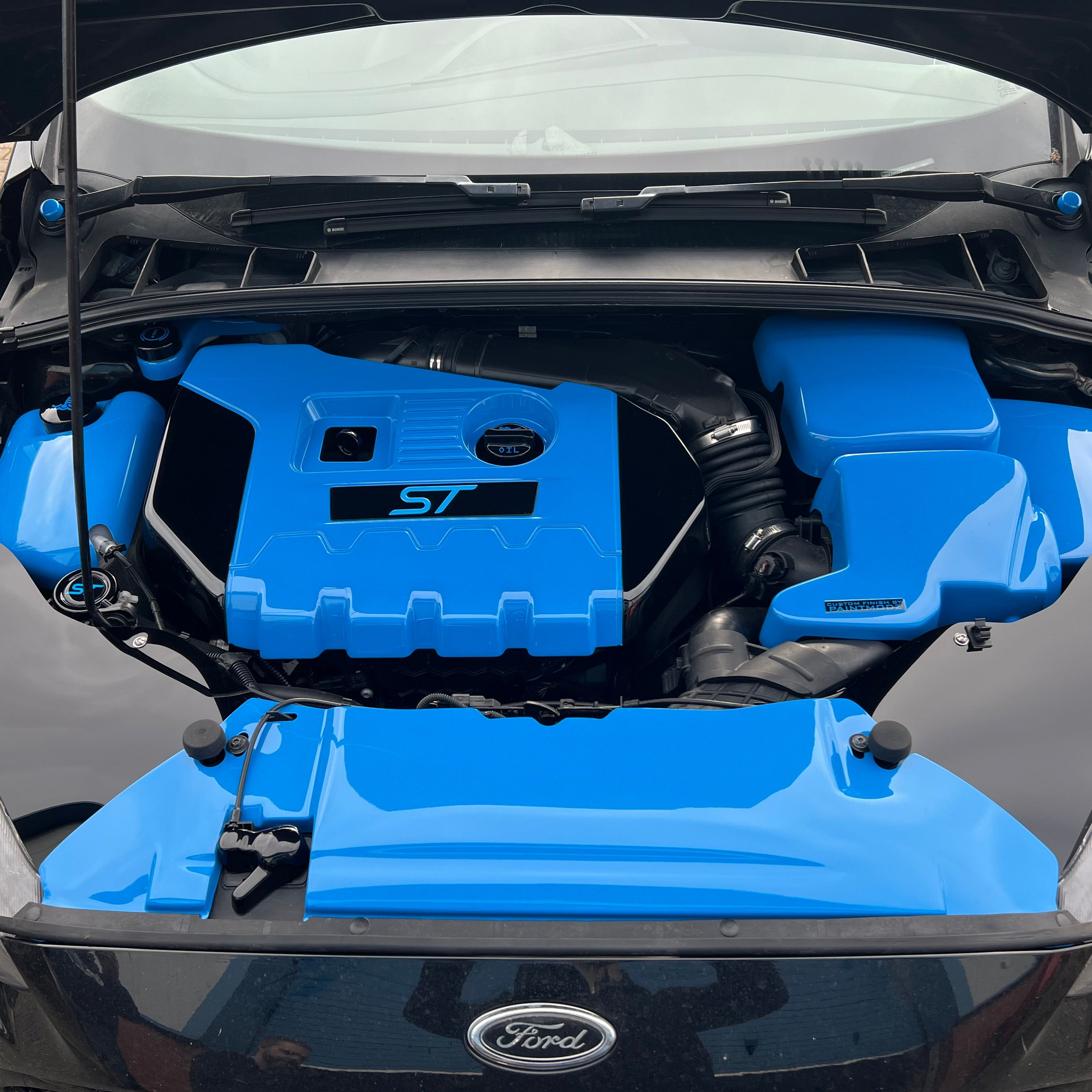 Proform Slam Panel Cover - Mk3.5 Focus - Painted Nitro Blue