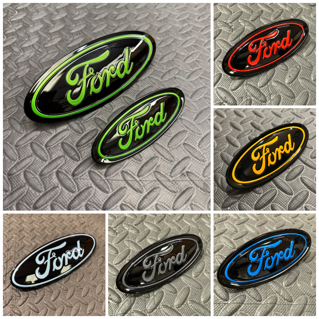 Genuine Ford Grille / Tailgate Badges - Various Vehicles - Various Painted Finishes