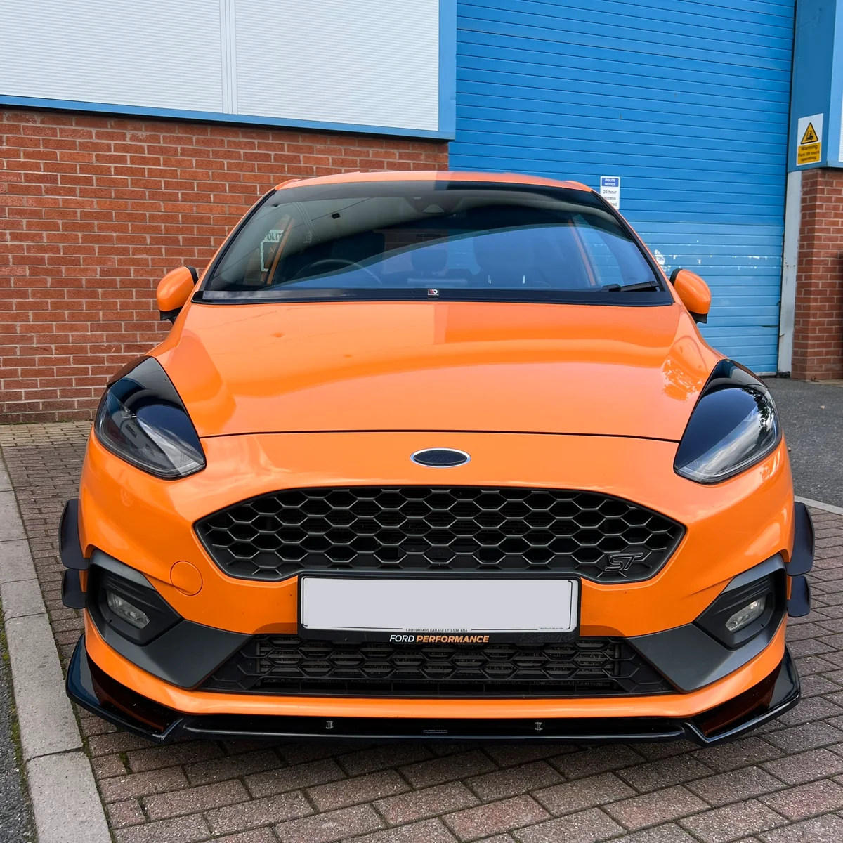 Proform Headlight Eyebrows - Mk8 Fiesta  - Gloss Black