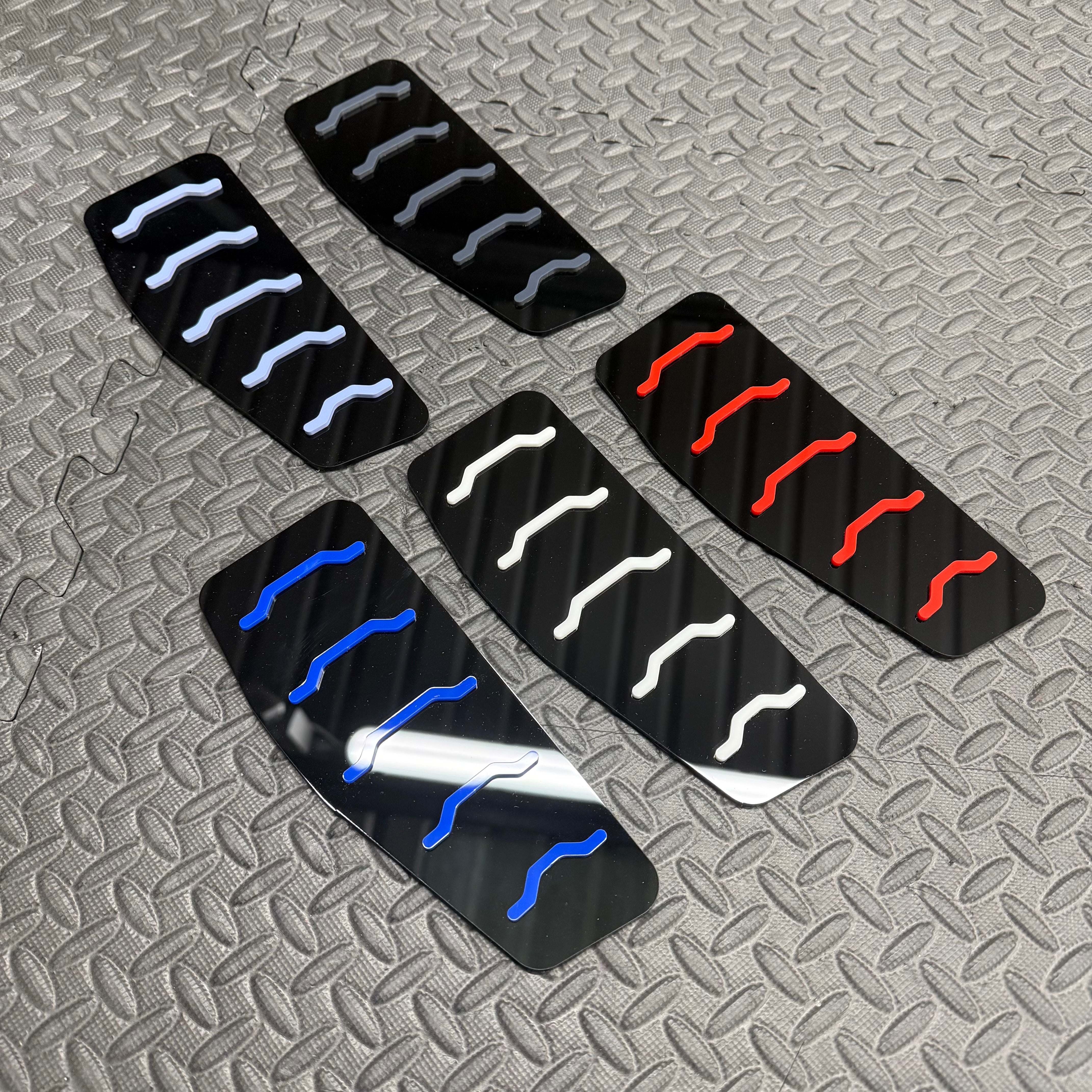 Proform Dead Pedal / Foot Rest Plate - Fits Hyundai i30N - Right Hand Drive - Various Colours