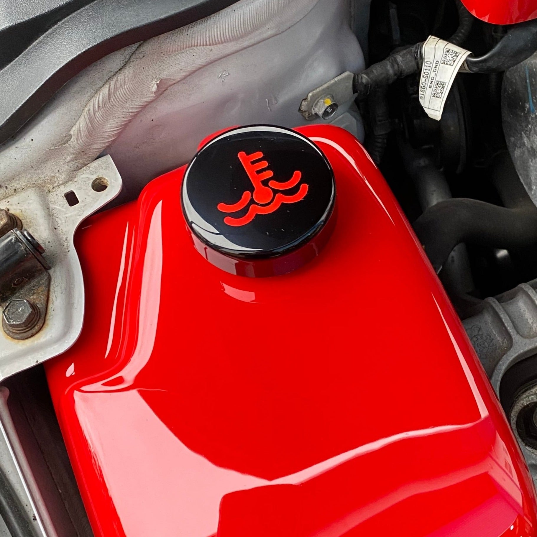 Proform Coolant Tank Cap Cover (Plastic Finishes) - Fits Hyundai i30 / Kona N / Veloster N