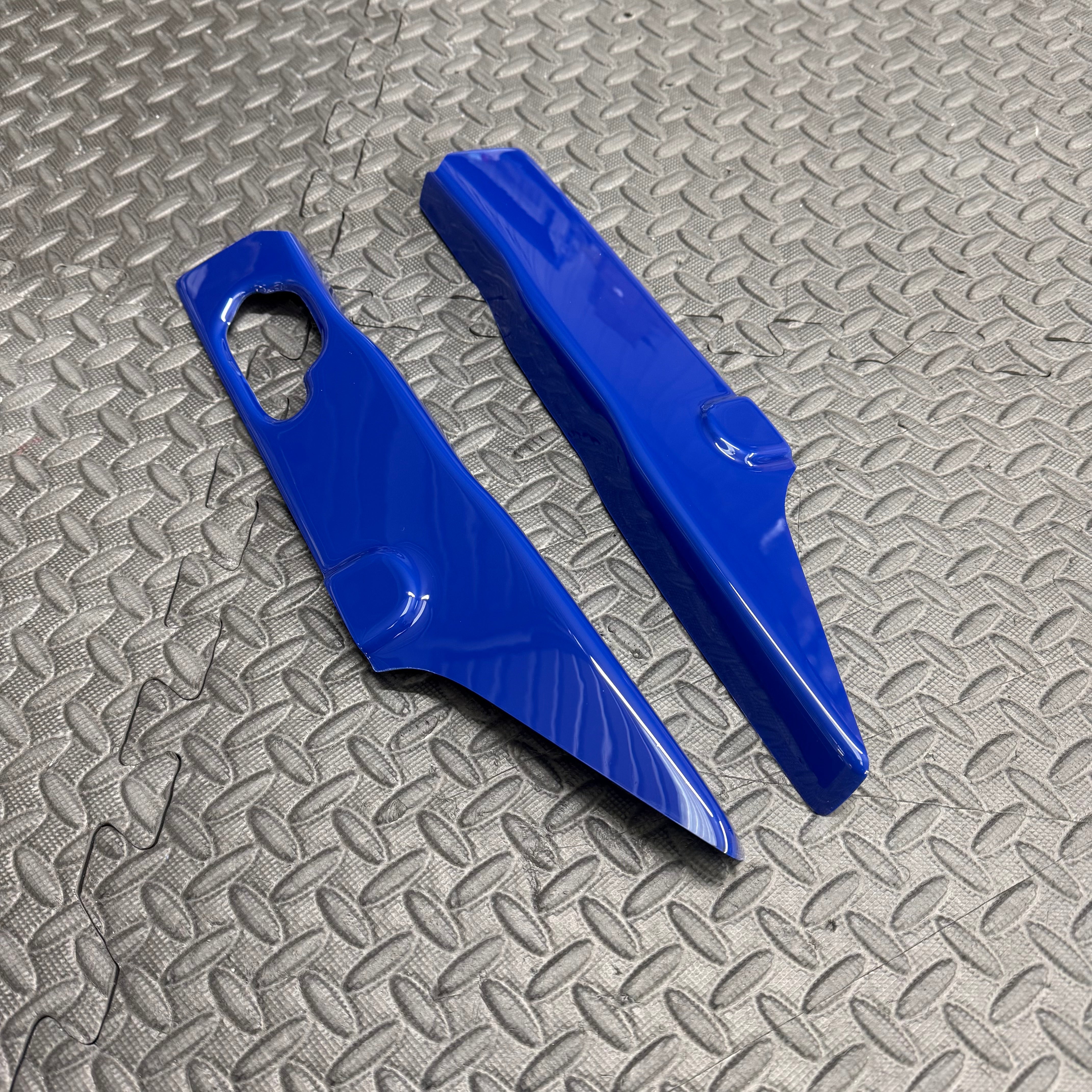 Proform Inner Wing Covers - Mk2/2.5 Ford Focus - Face Lift Models - Gloss Blue Plastic
