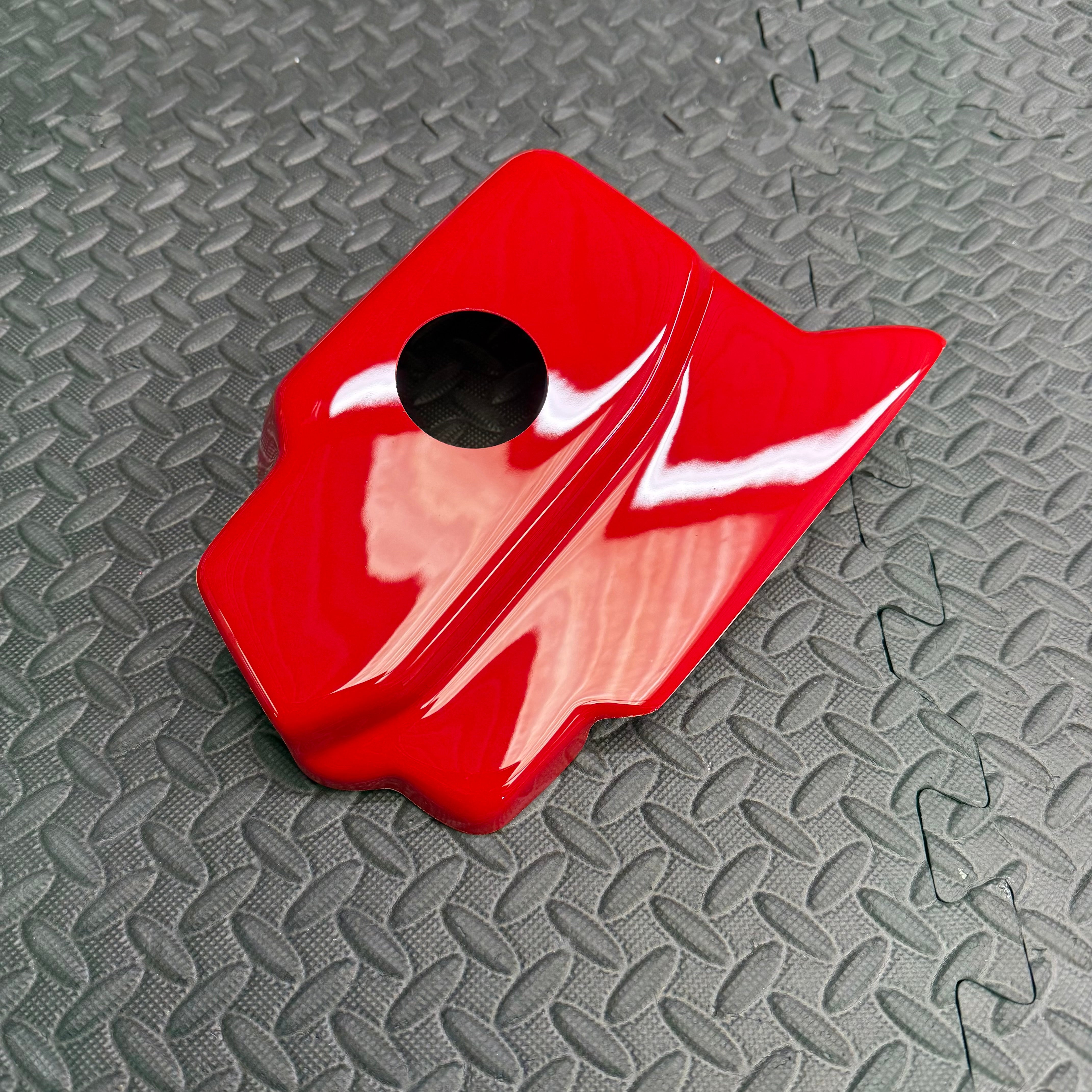 Proform Coolant Tank Cover - Mazda MX5/Miata Mk3/3.5/NC - Gloss Red Plastic